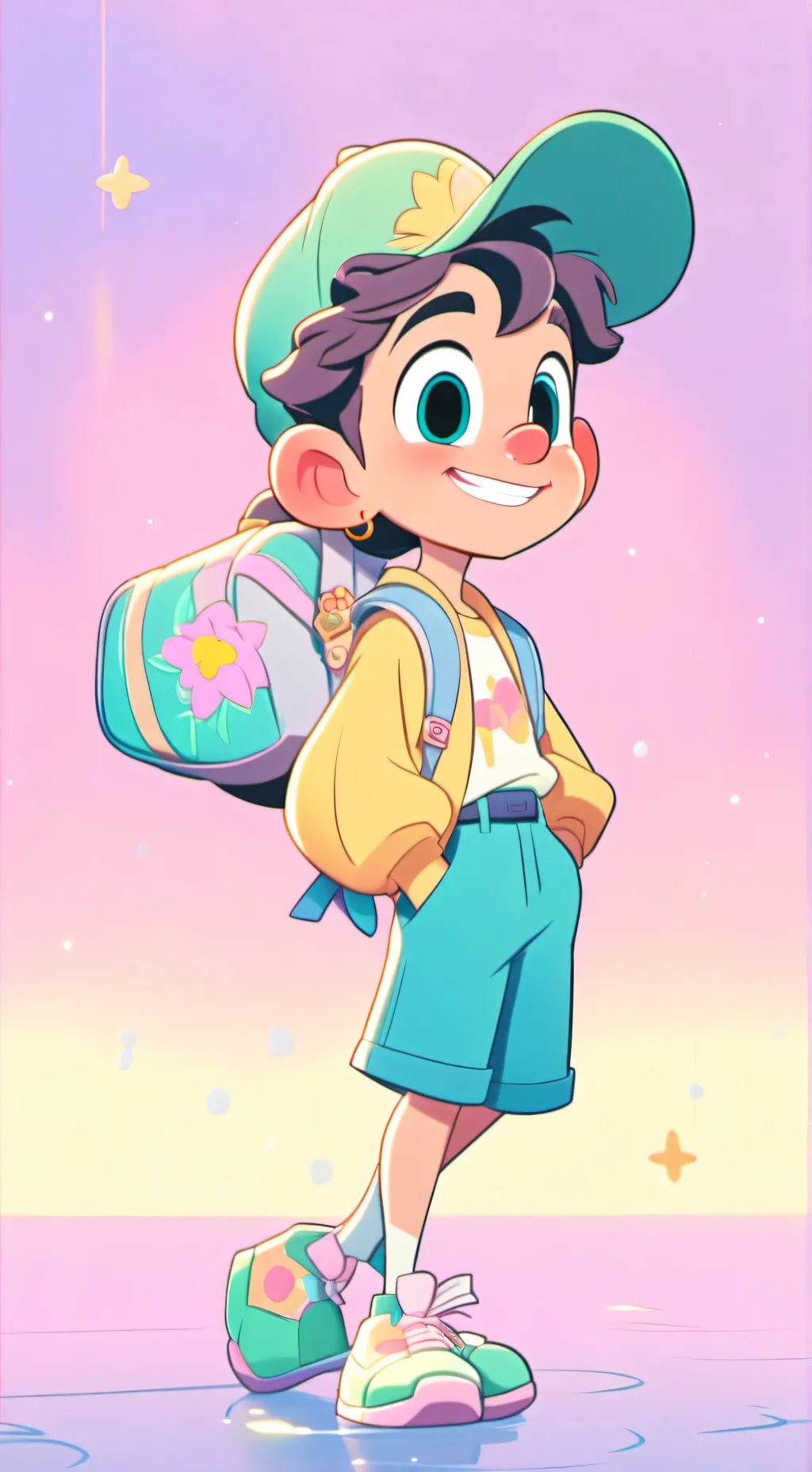 ai character: noah background