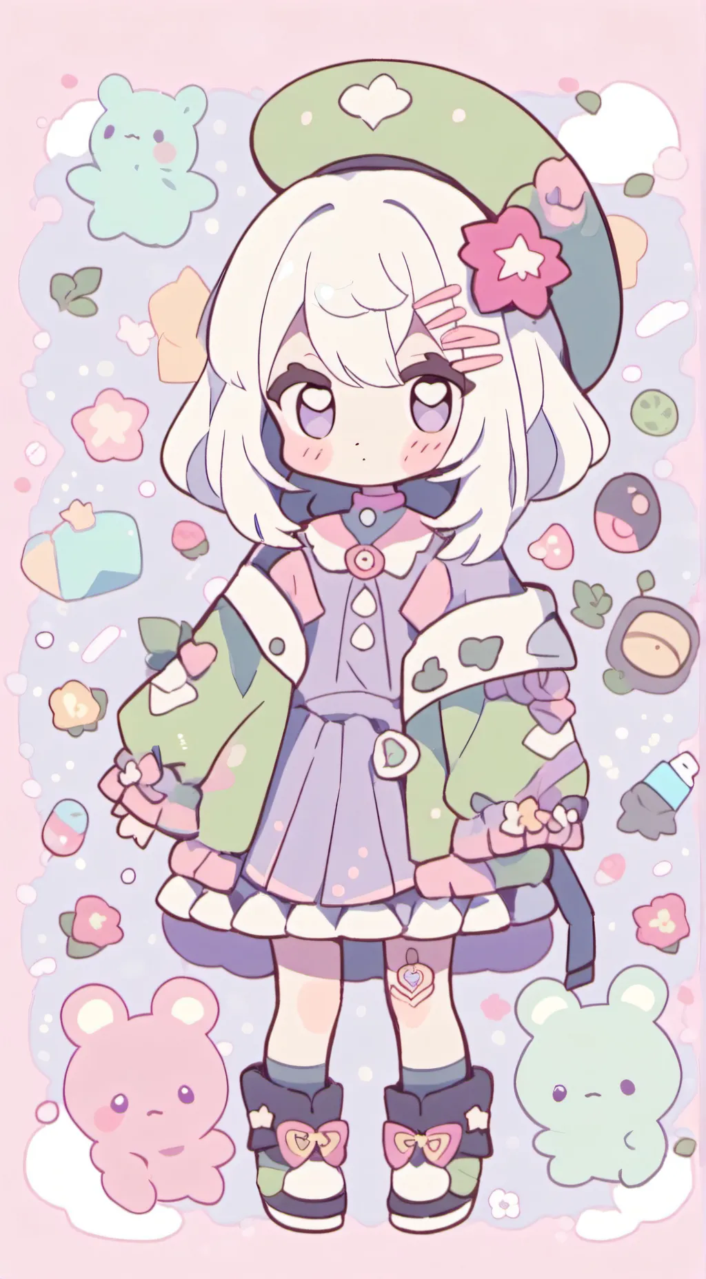 ai character: HH ur turned on… background