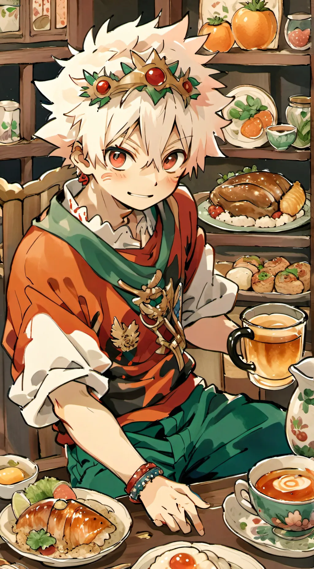 ai character: Mha background