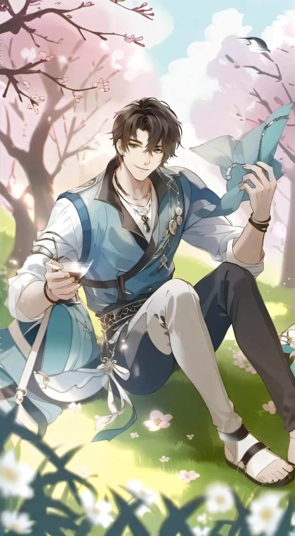 ai character: Димочка background