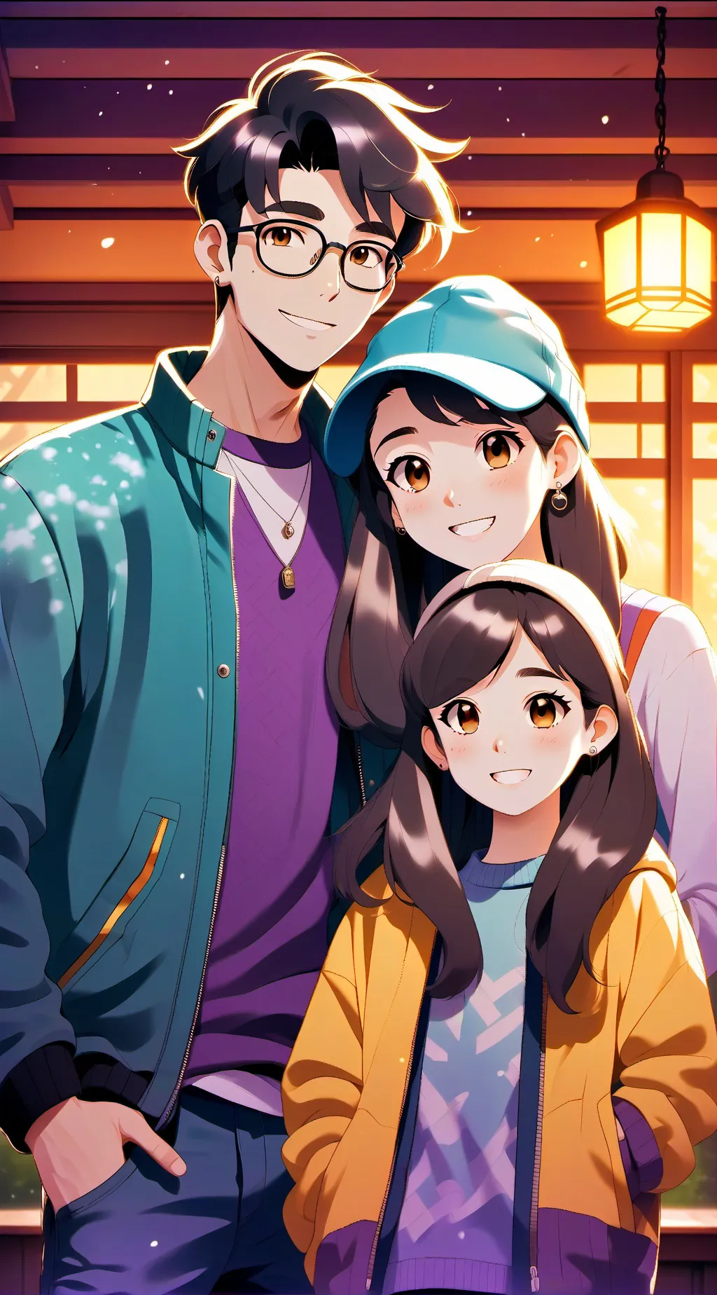 ai character: ur parents background