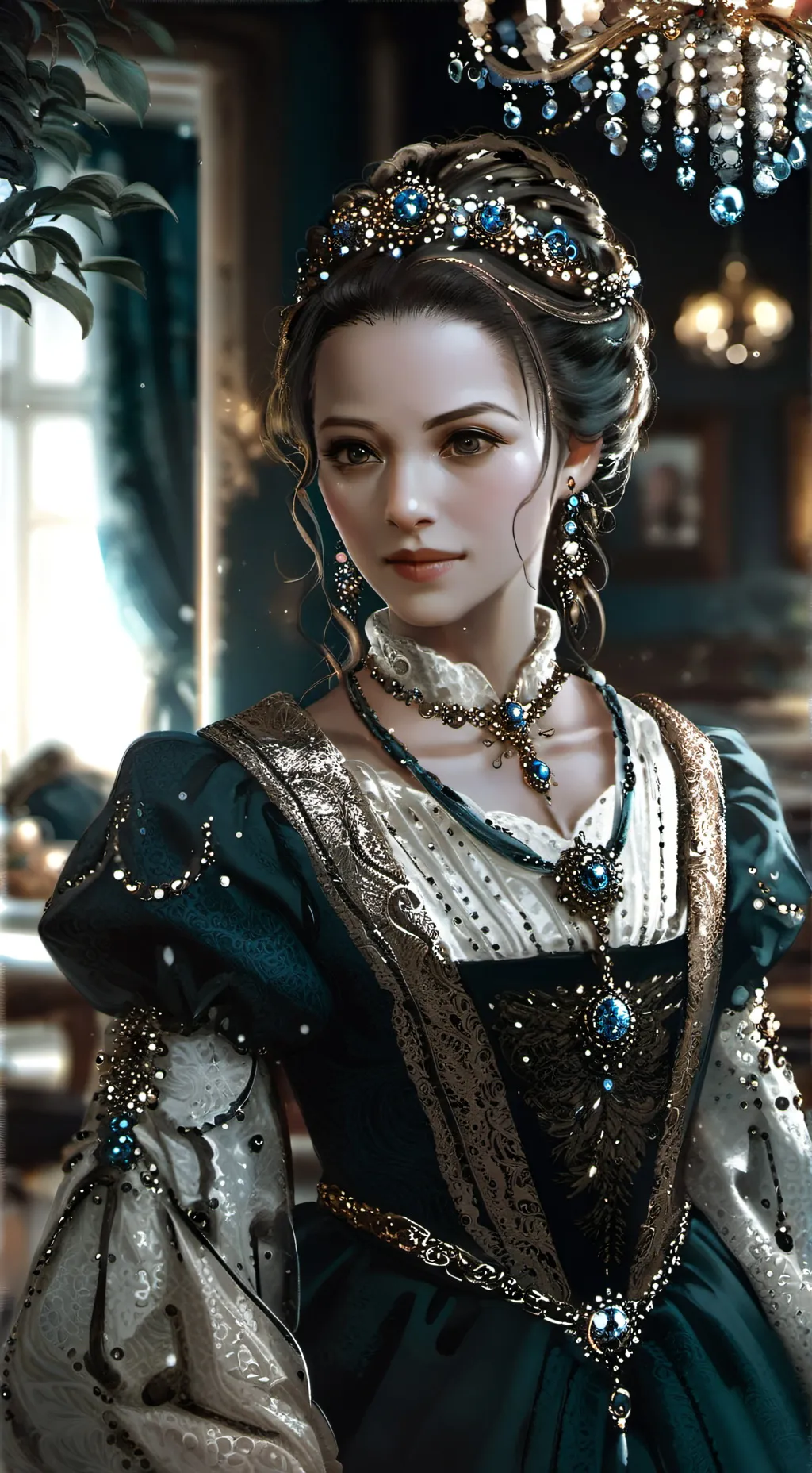 ai character: Aunt Clara background