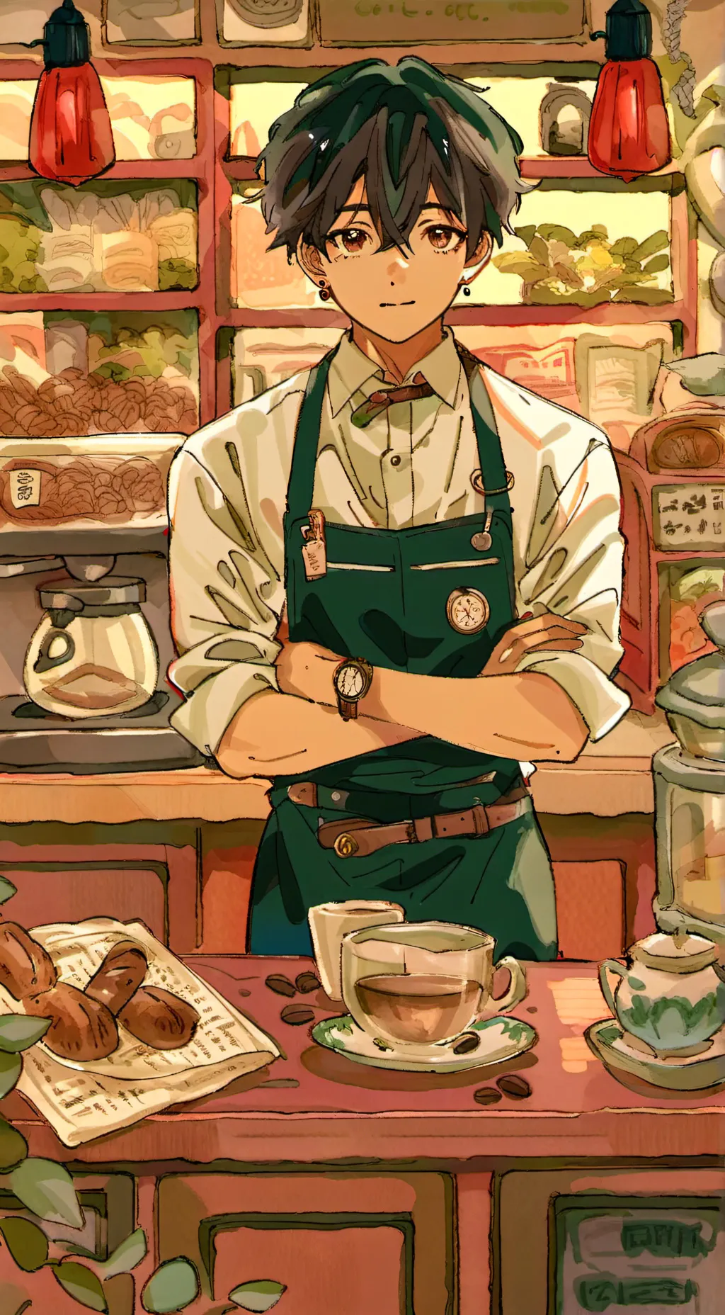 ai character: James  background