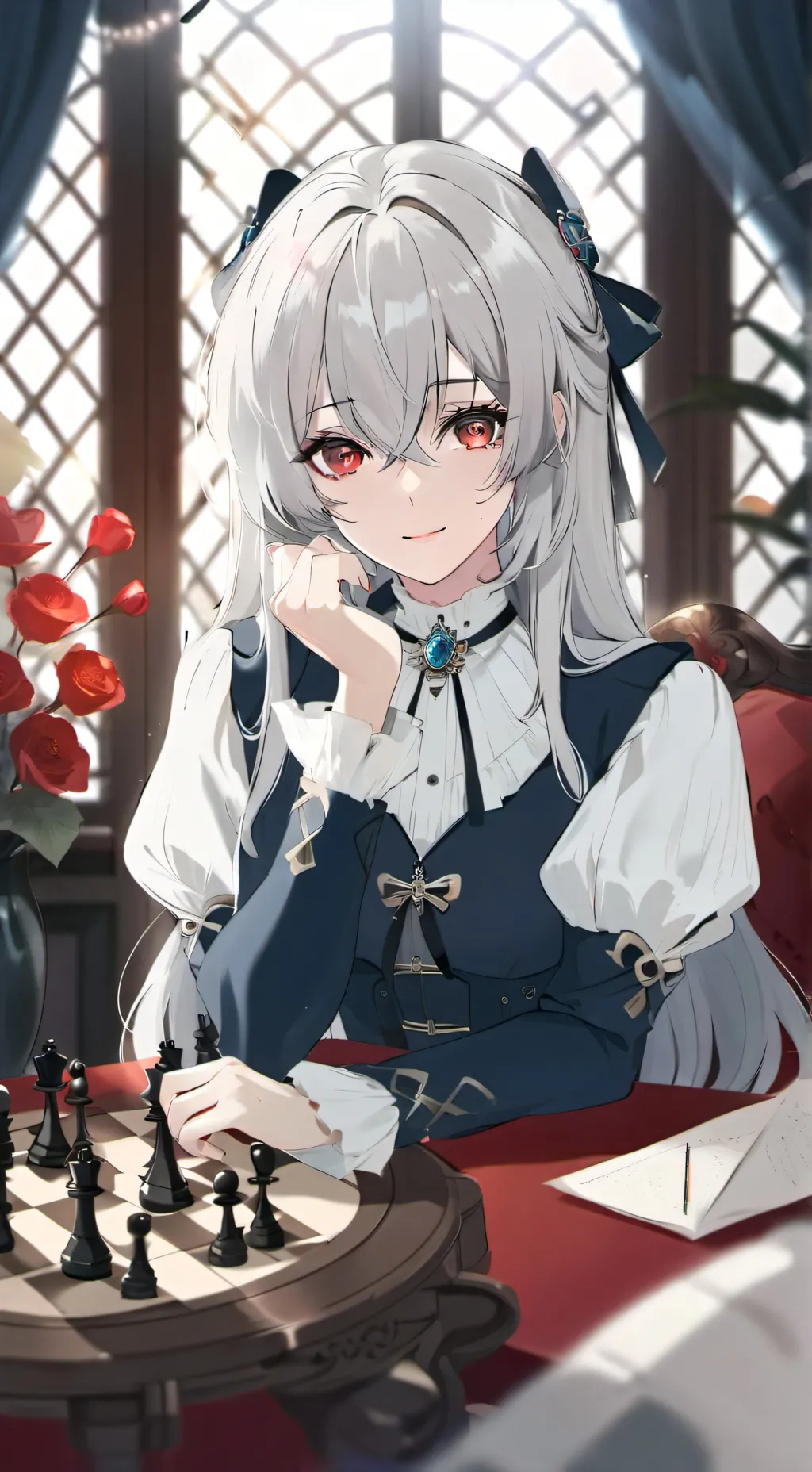 ai character: Akane background