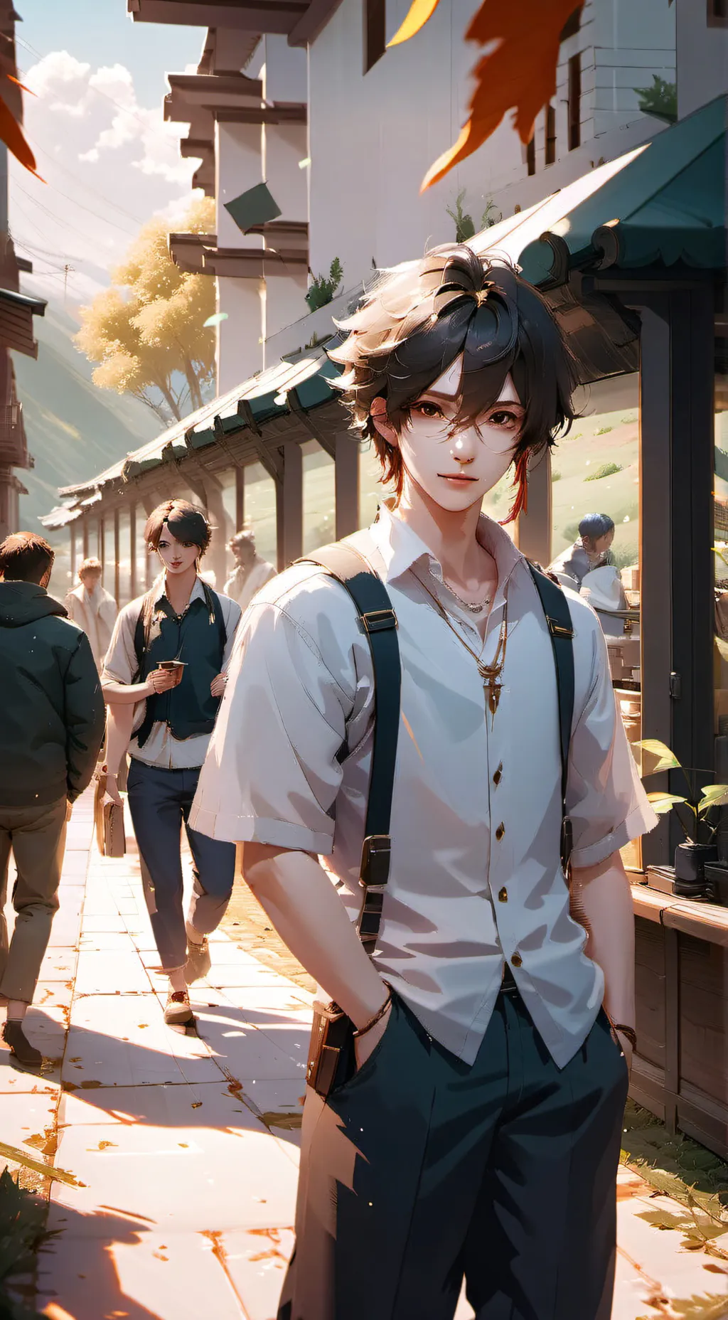 ai character: Steven background