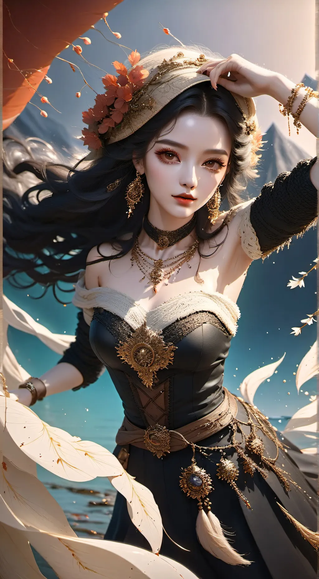 ai character: lisa  background