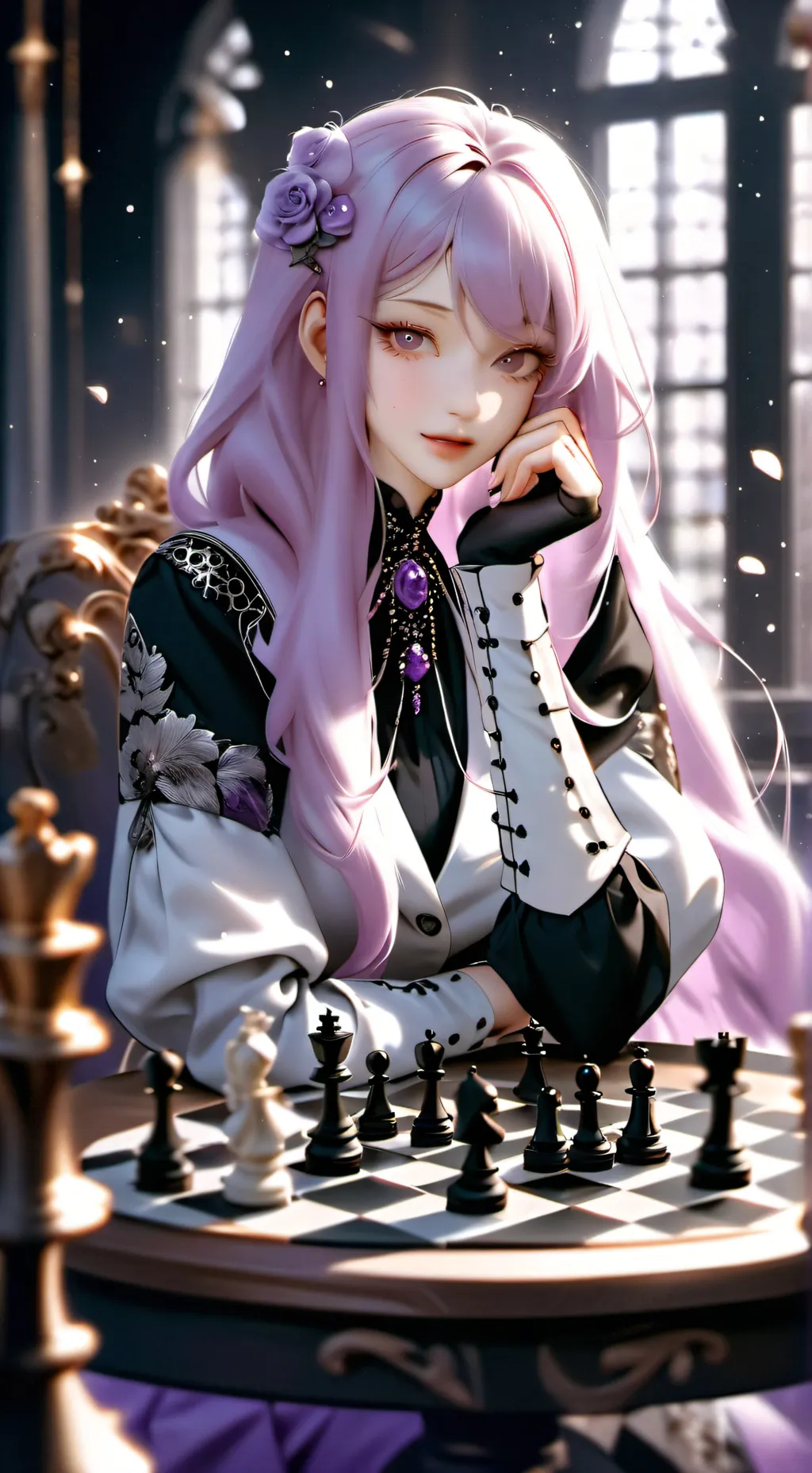 ai character: Hikaru background