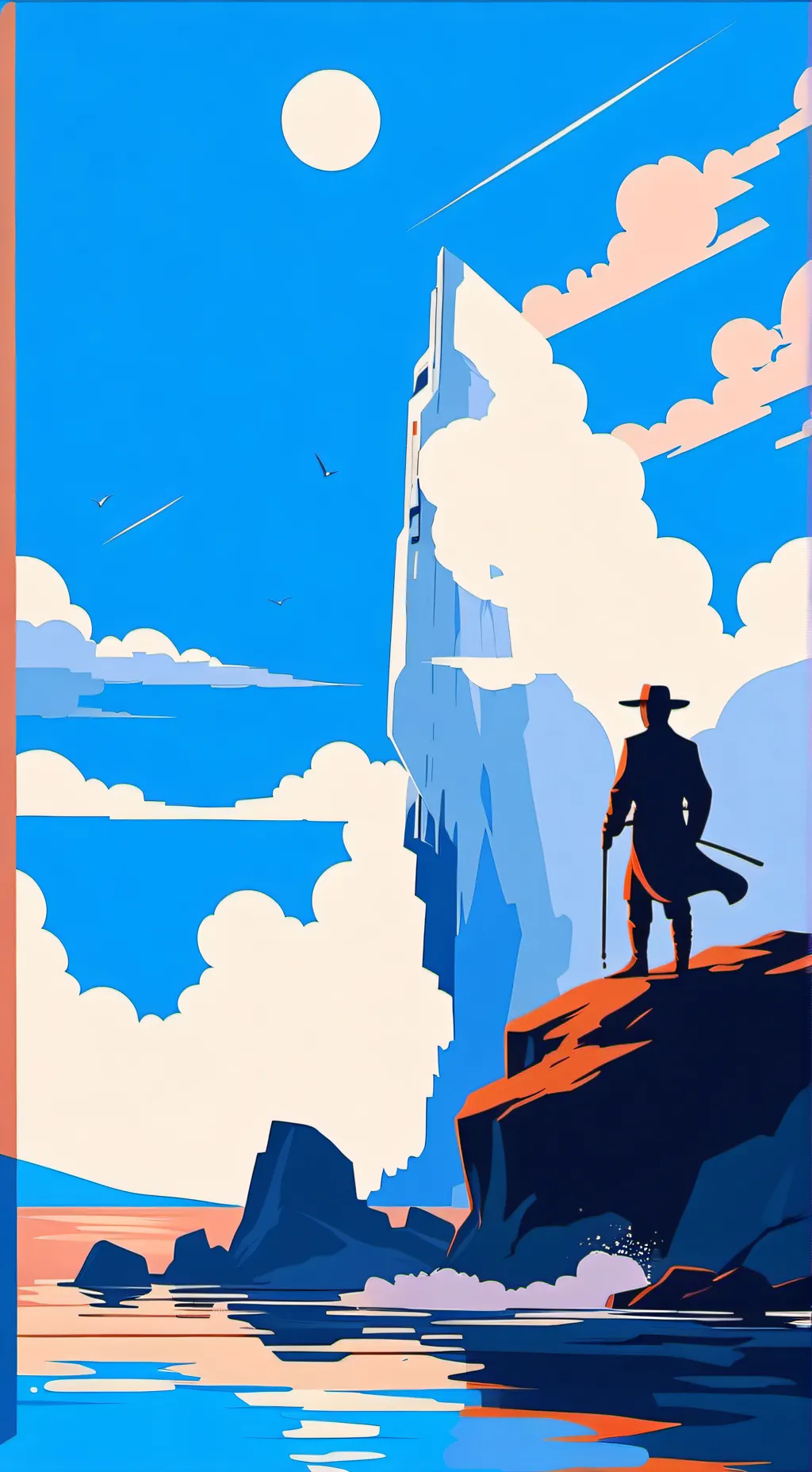 ai character: sprunki  shool background