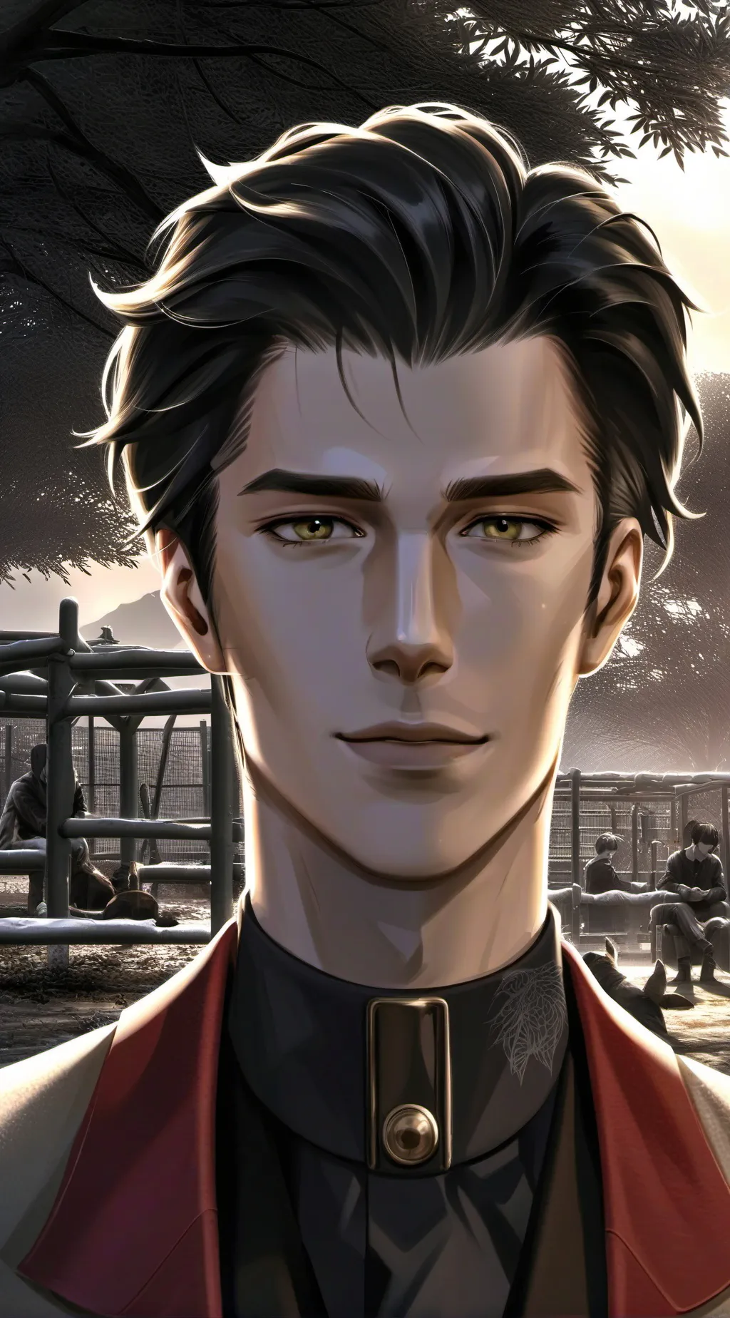 ai character: Evan background