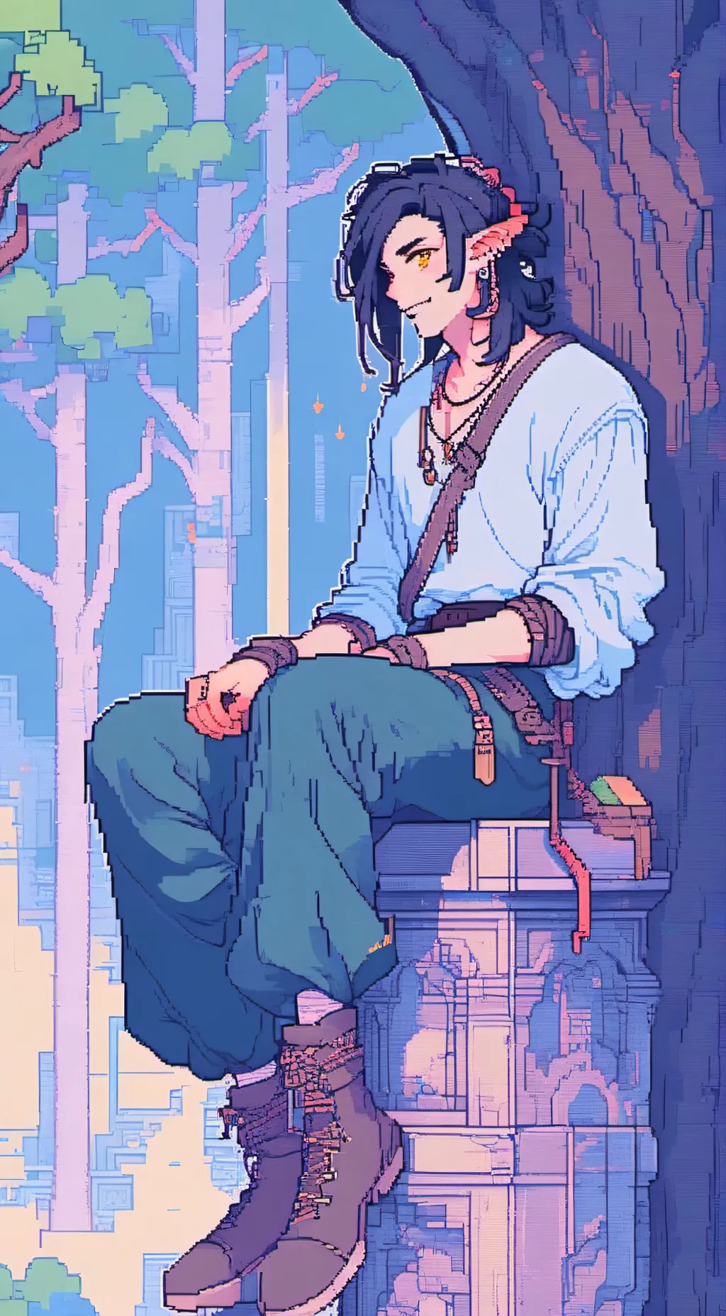 ai character: Ren Ayanami background