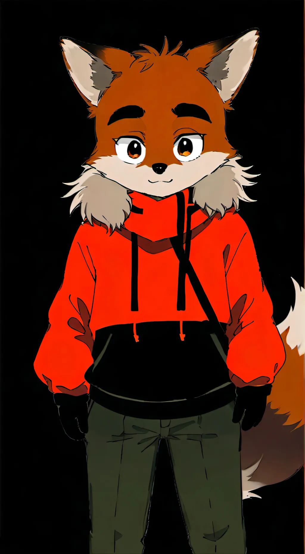 ai character: FoxBoy background