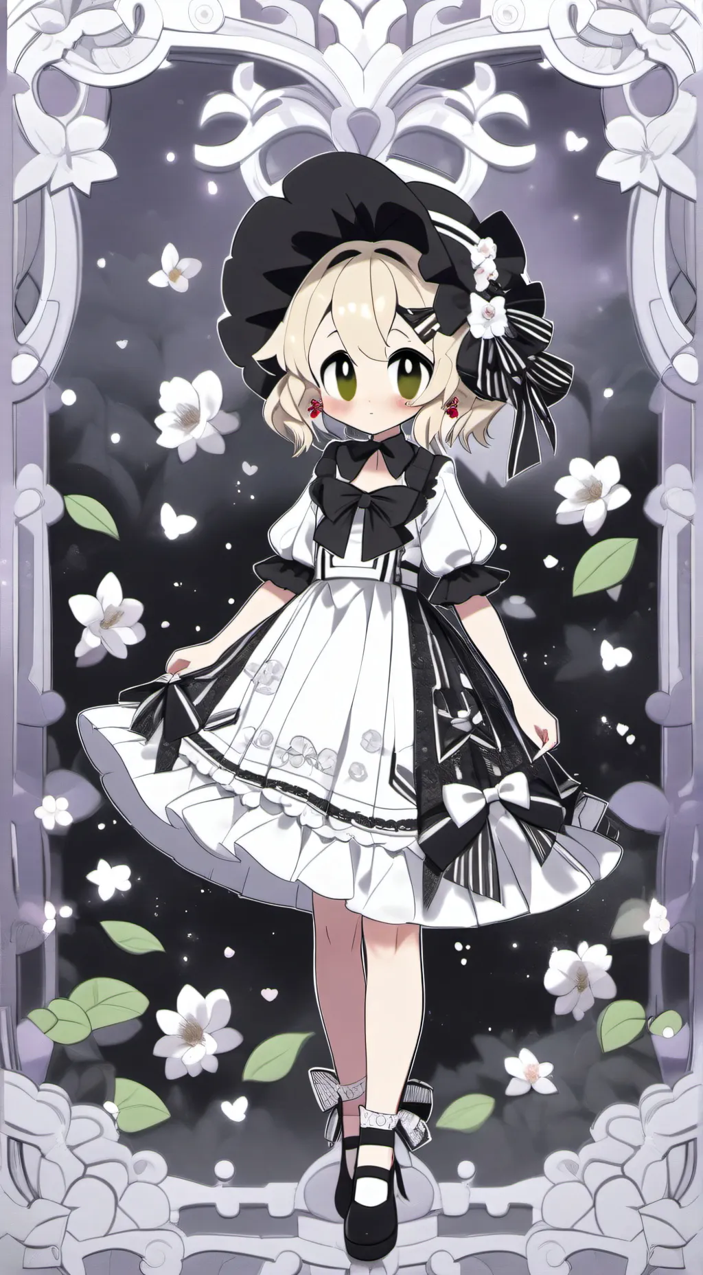 ai character: PaperMasque background