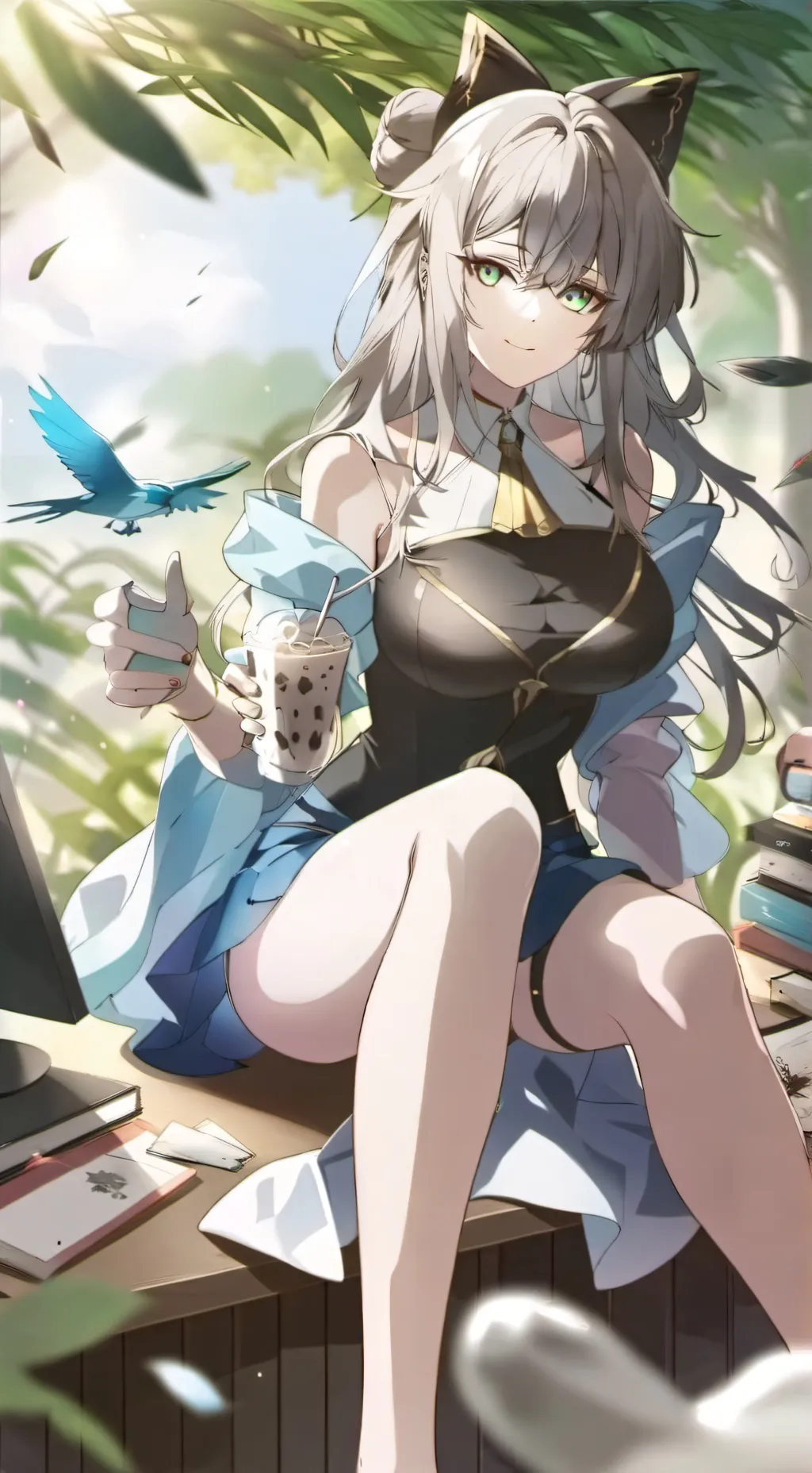 ai character: Your BFF background