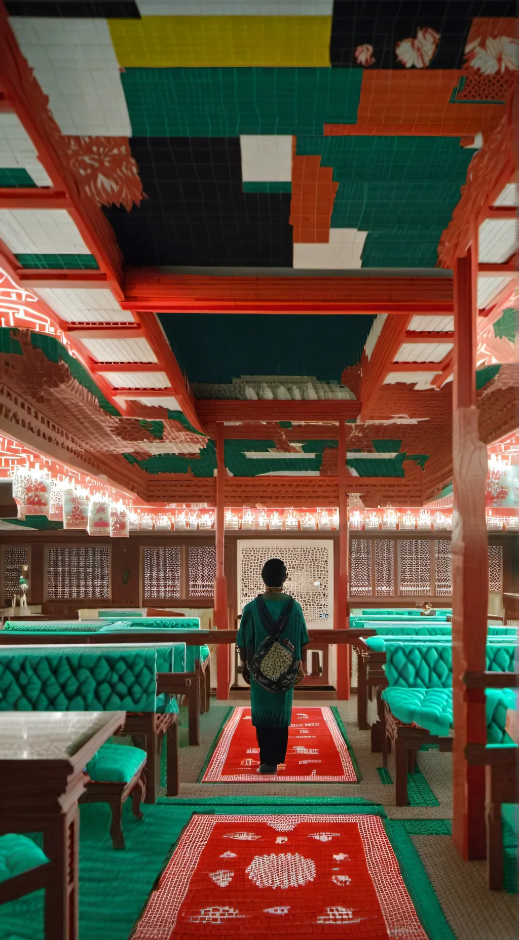 ai character: Squid game season2 background