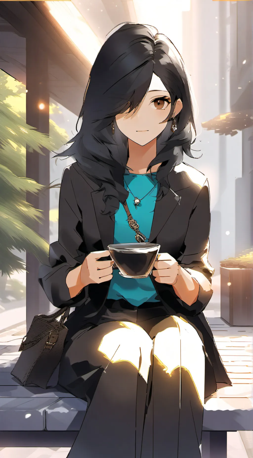 ai character: TAKING A BREAK 💔 background