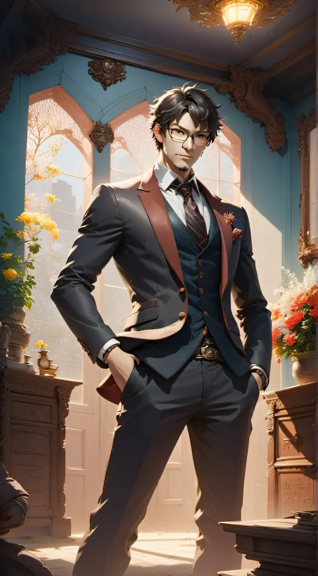 ai character: Tightwad Rival background