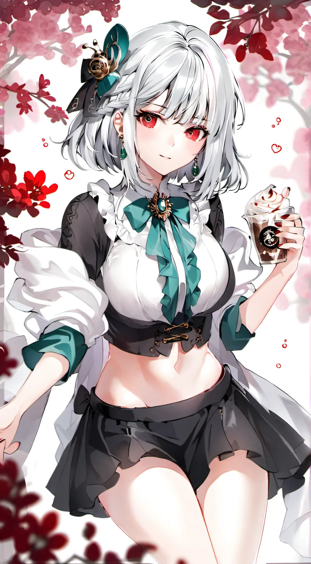 ai character: Yanya Carmesí background