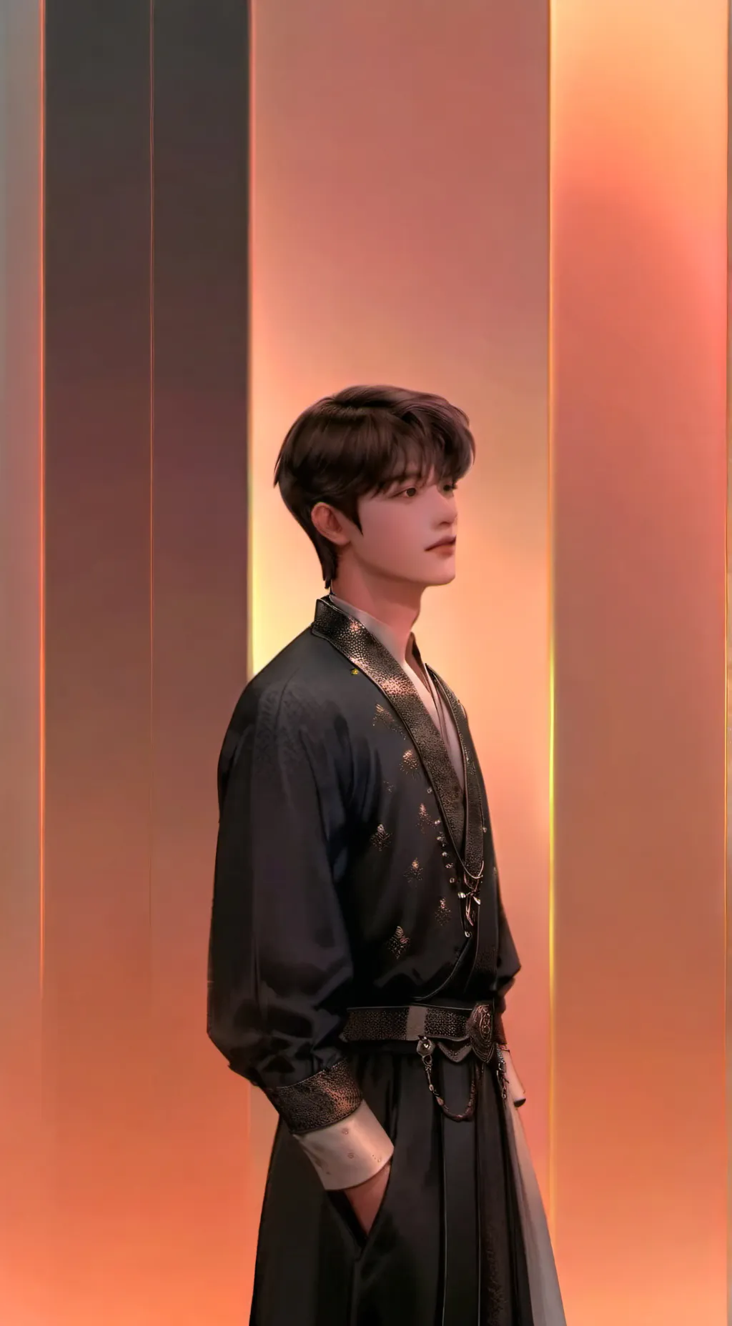 ai character: °☆Seung..min☆° background