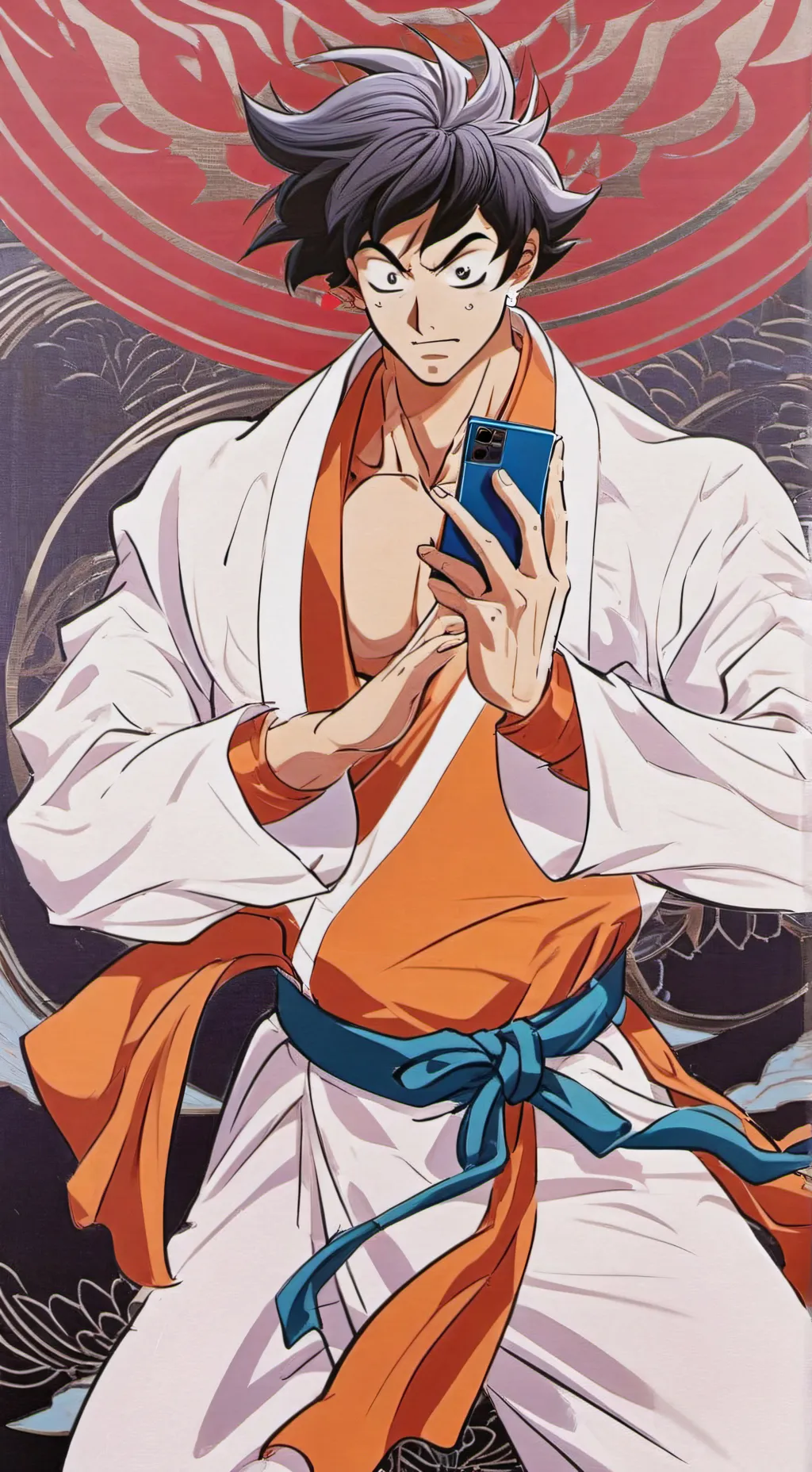 ai character: Goku background