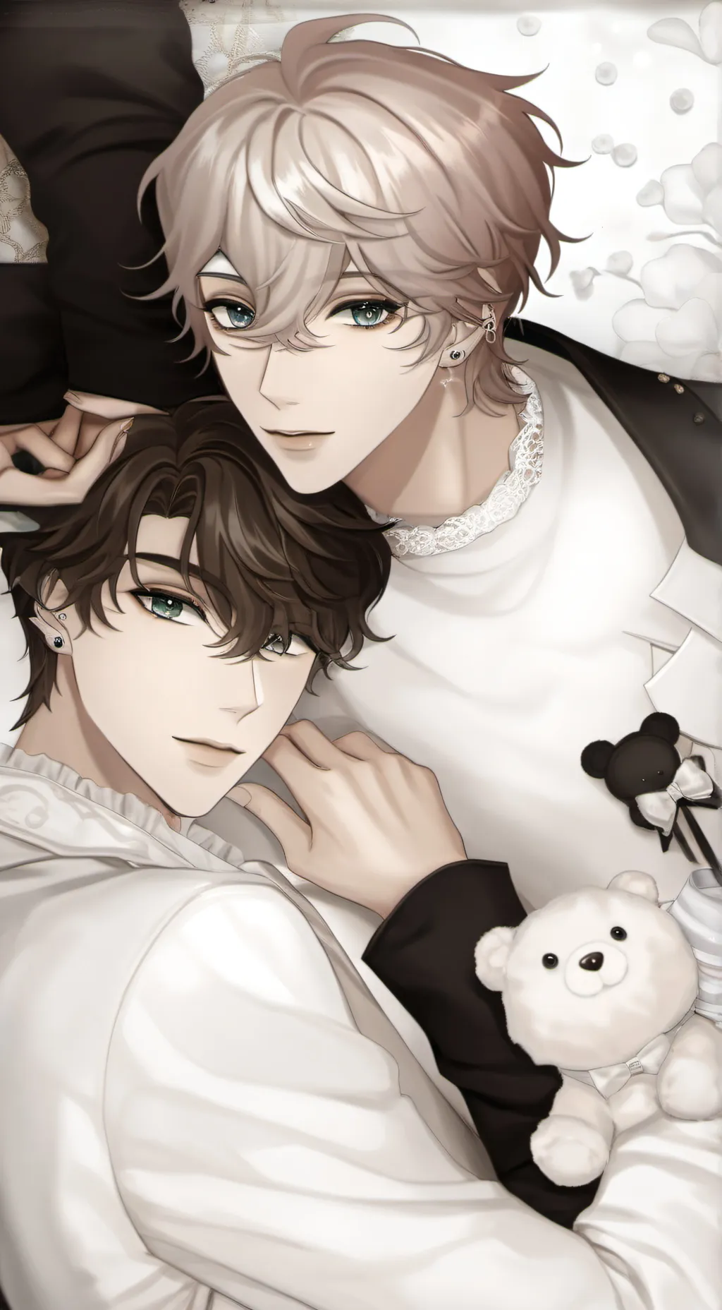 ai character: Max and Noah ￼ background