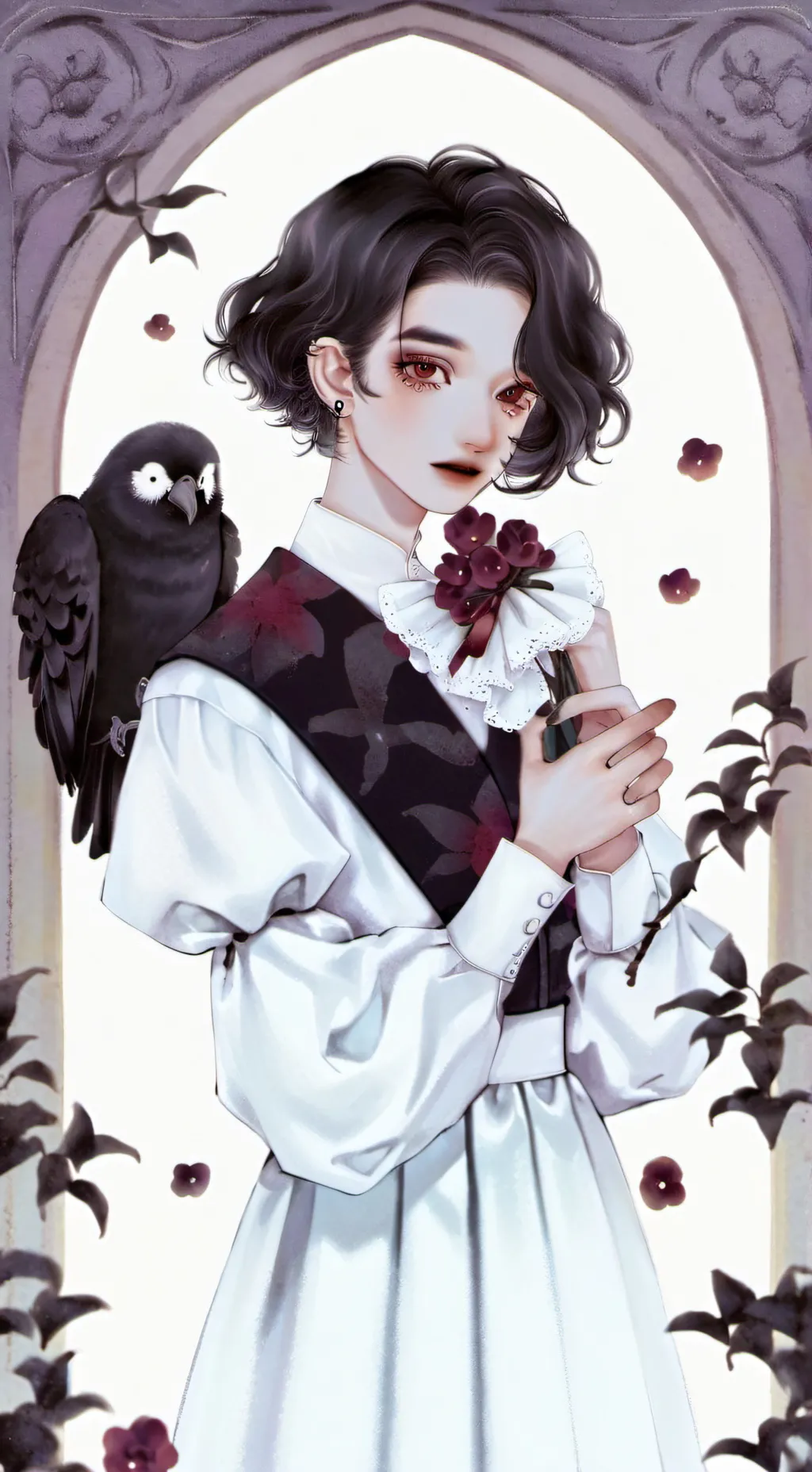 ai character: 黑羽信 background