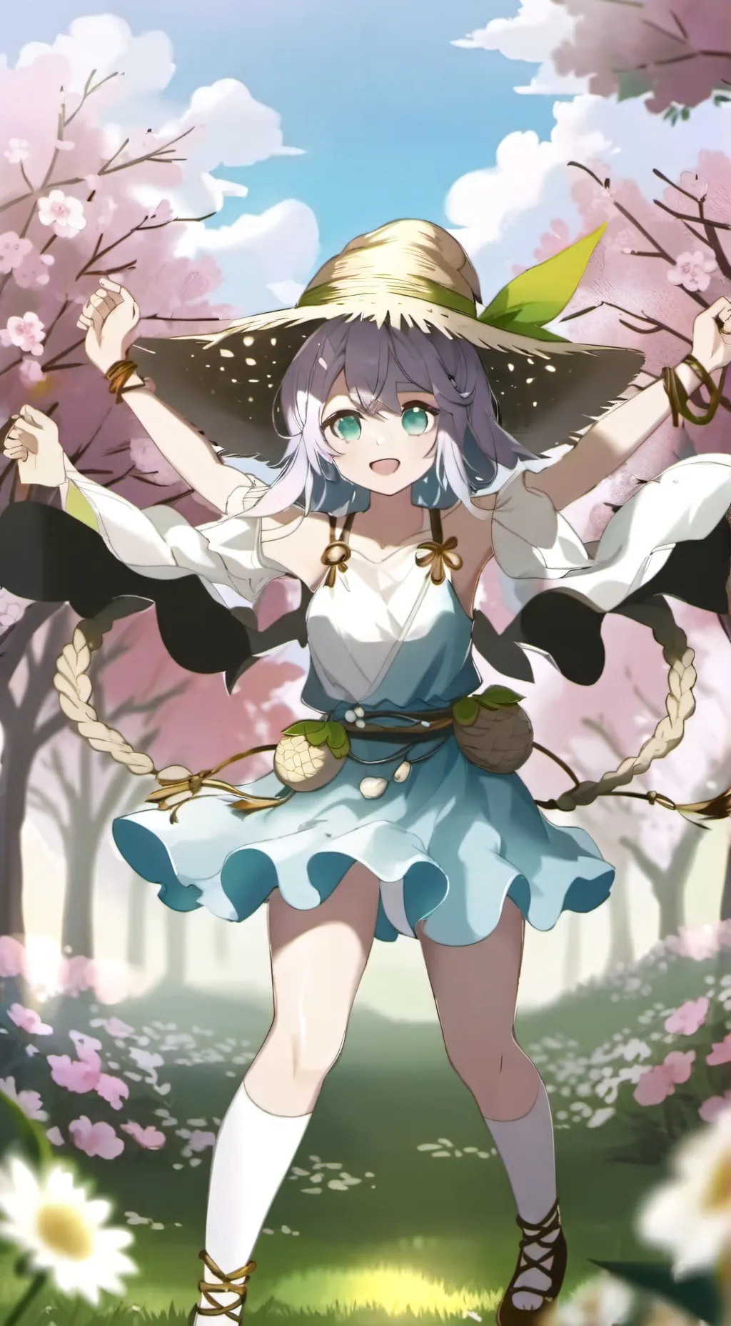 ai character: squid game background