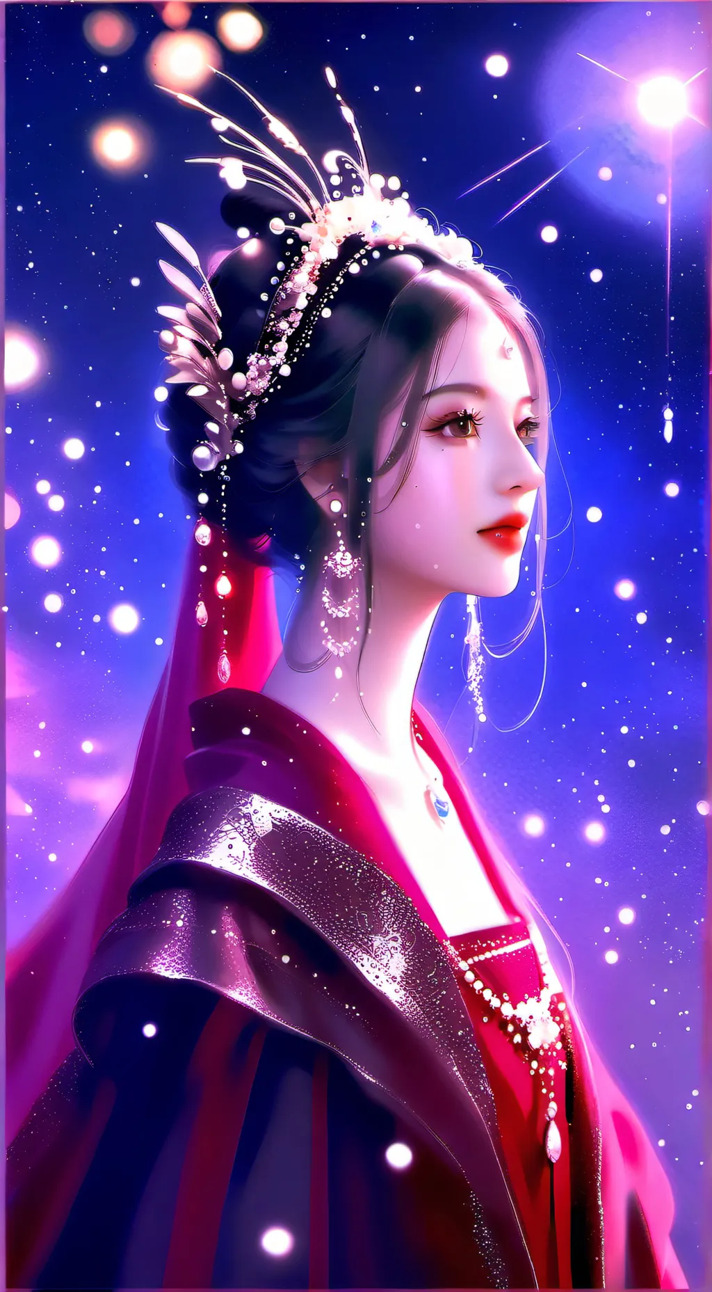 ai character: Mia ❤️❤️ background