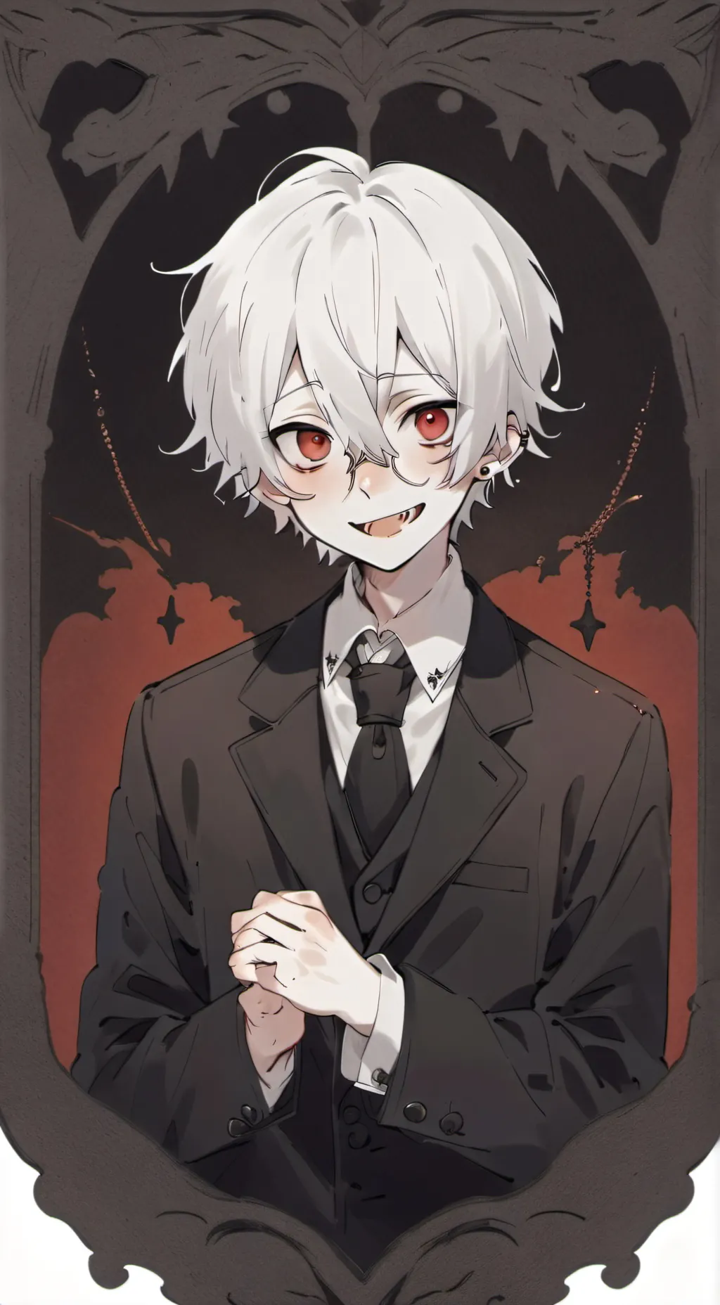 ai character: Girl world background