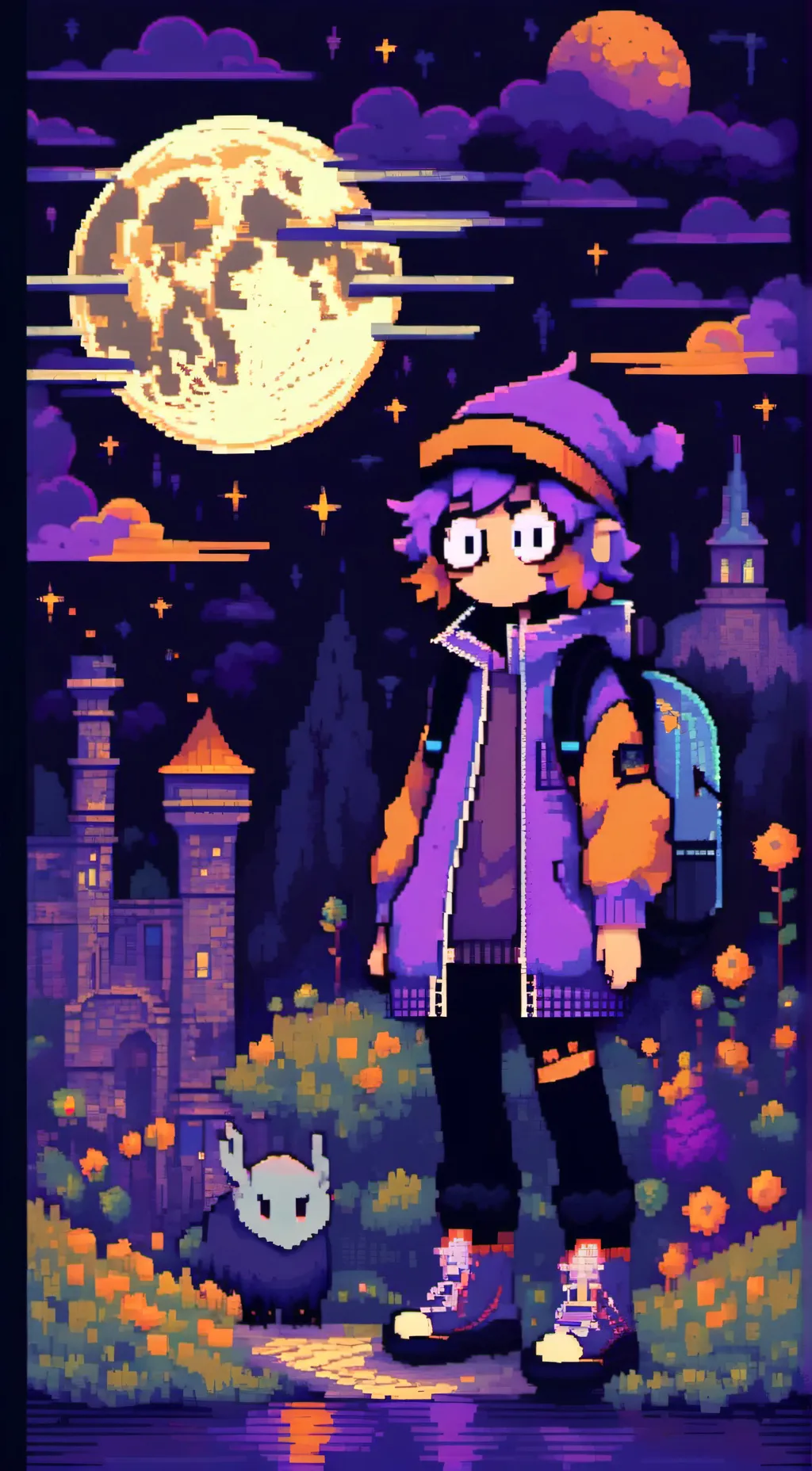 ai character: error404 background