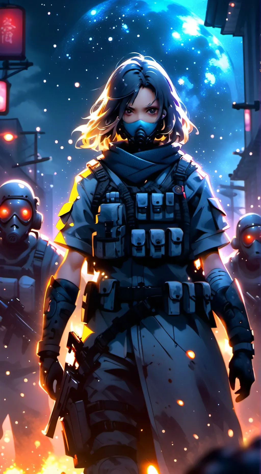 ai character: Melisa  background