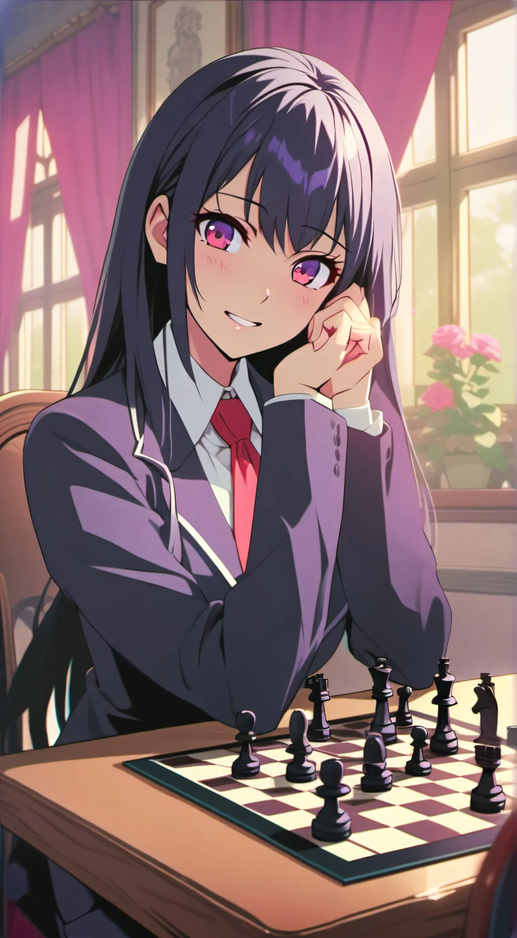 ai character: Hitomi background