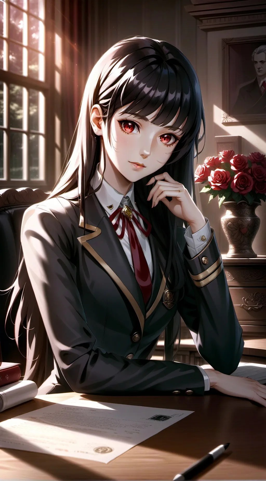 ai character: Akira background