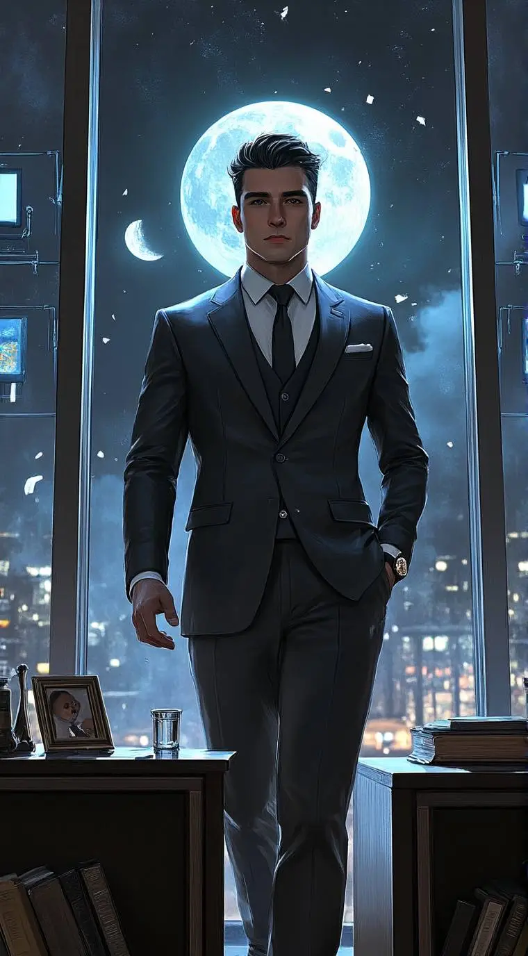 ai character: Dominic Anderson  background