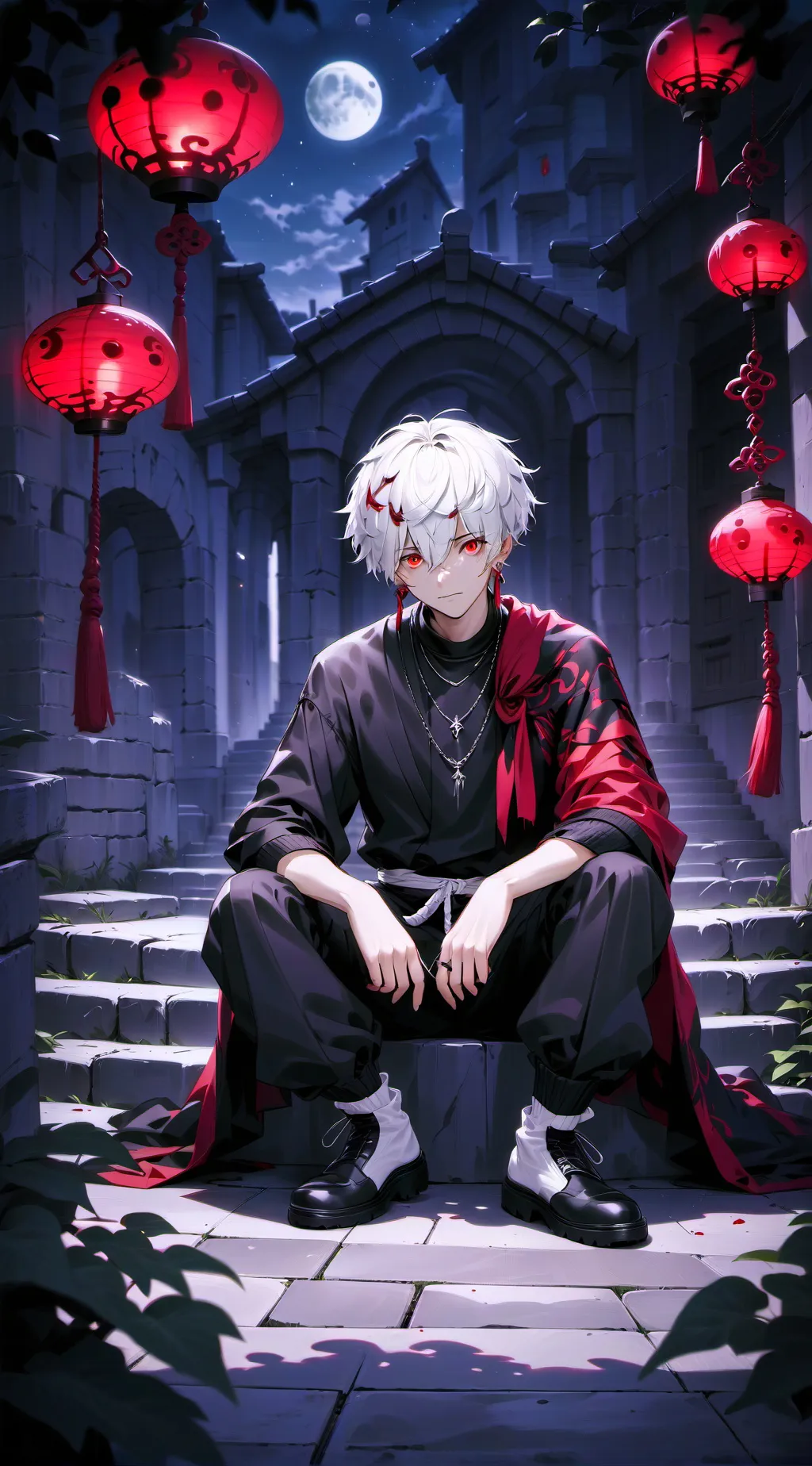 ai character: Alex🖤🌧️🕸️ background