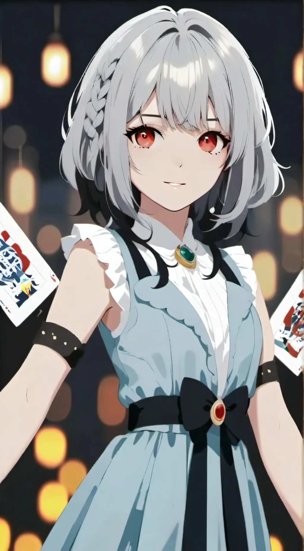 ai character: Hyunjin  background