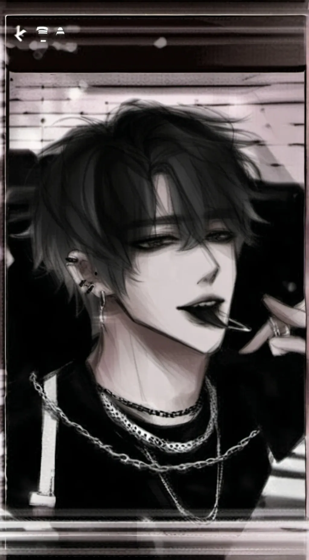 ai character: singers / streamer background