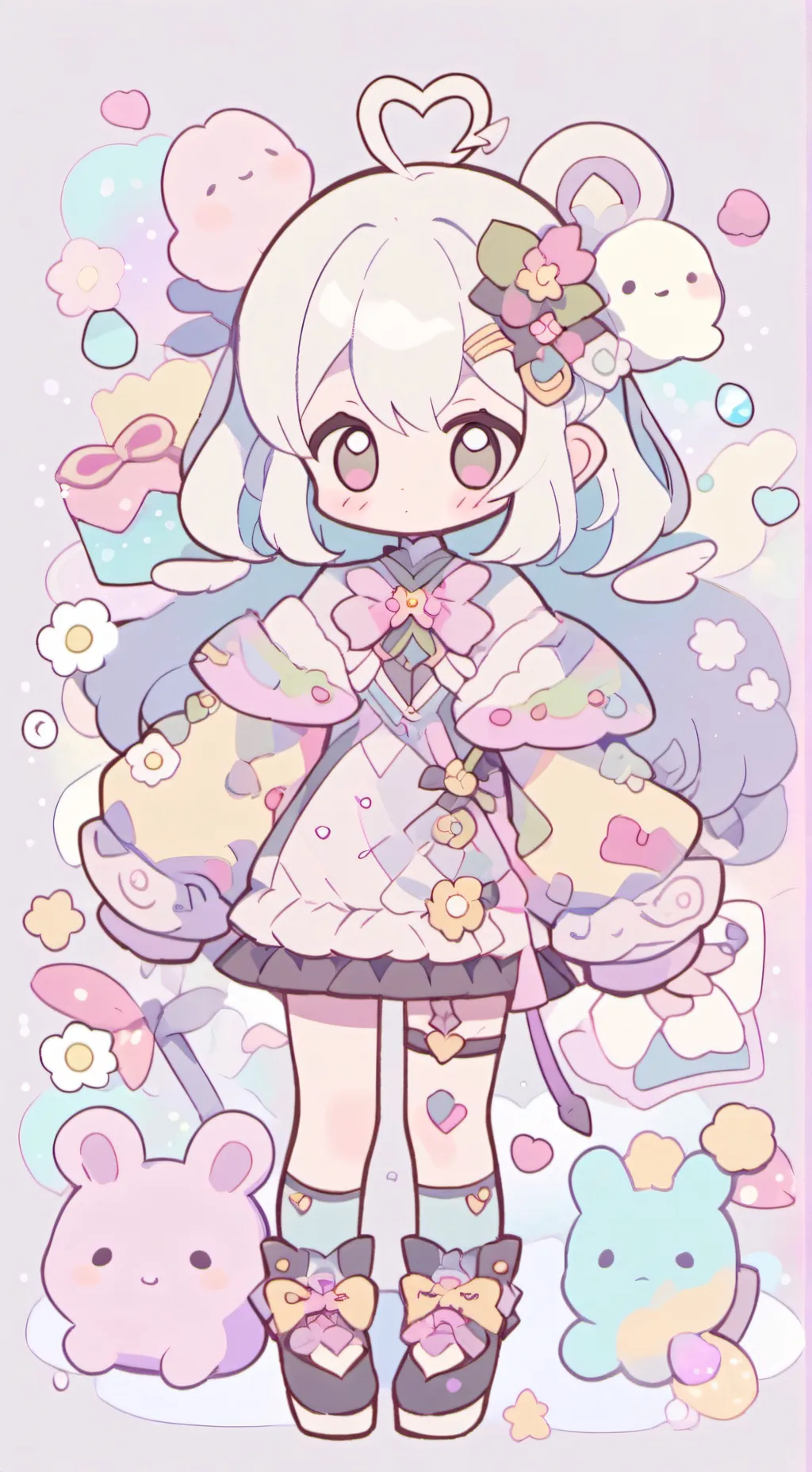 ai character: Yandere bakugou  background