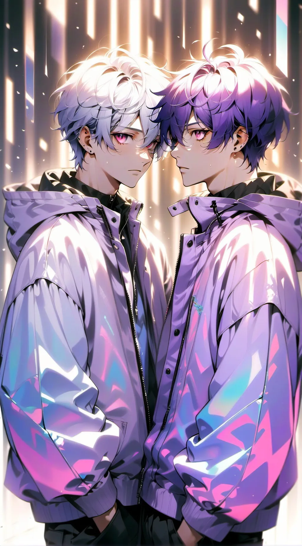 ai character: Alexander and Ezra background