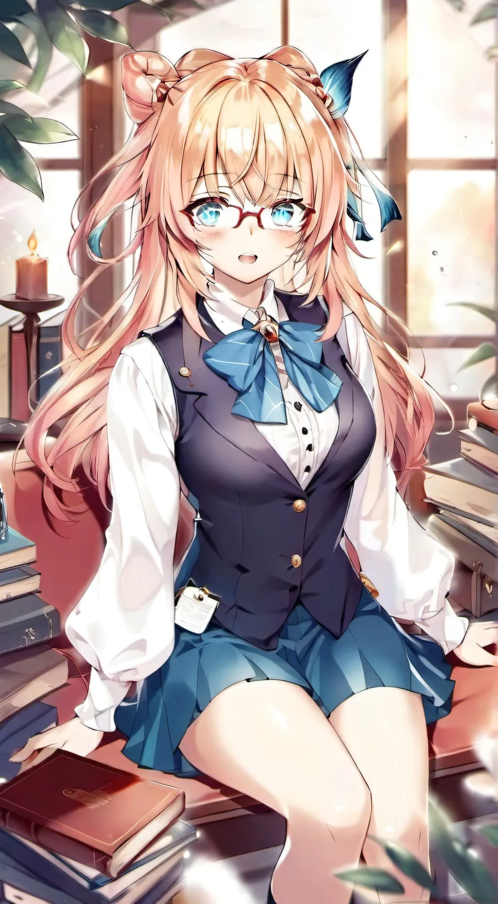 ai character: Himari background