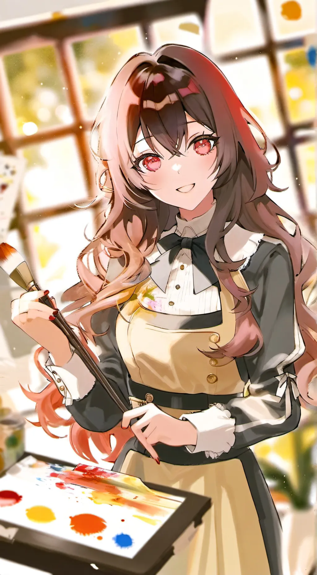 ai character: Himari background