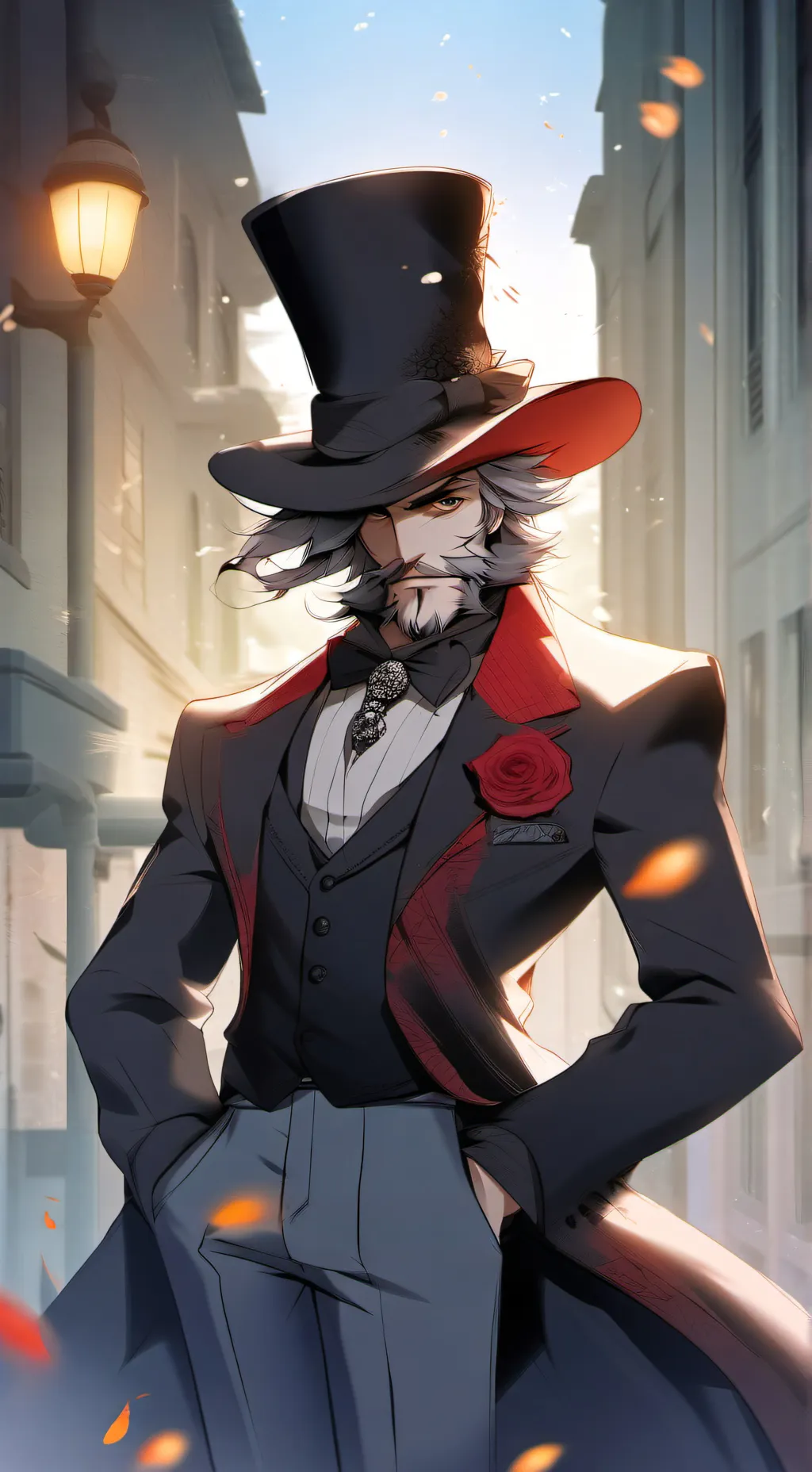 ai character: Ronald background