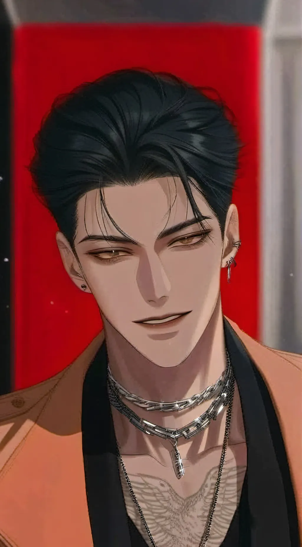 ai character: Gideon  background