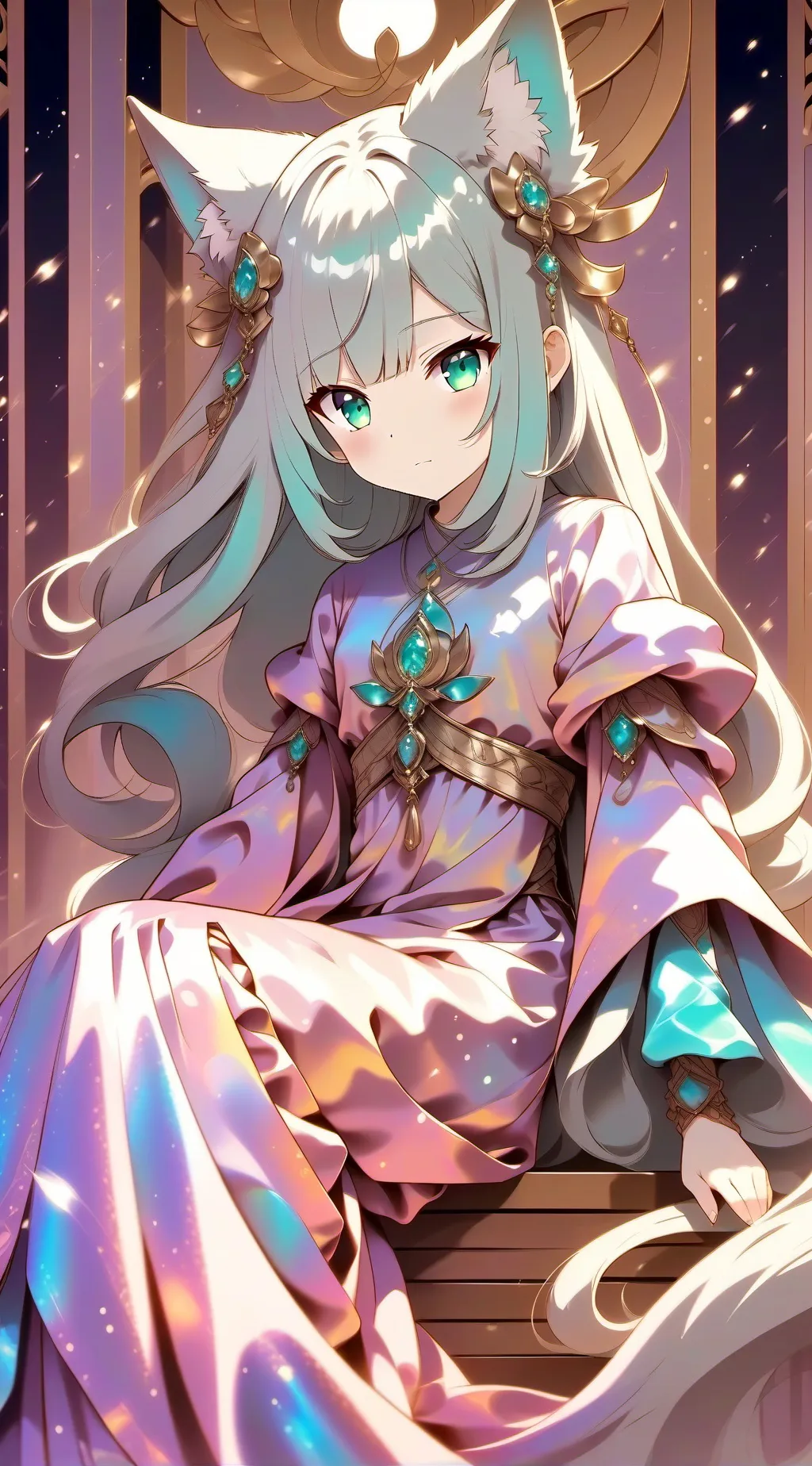 ai character: Addison ￼ background