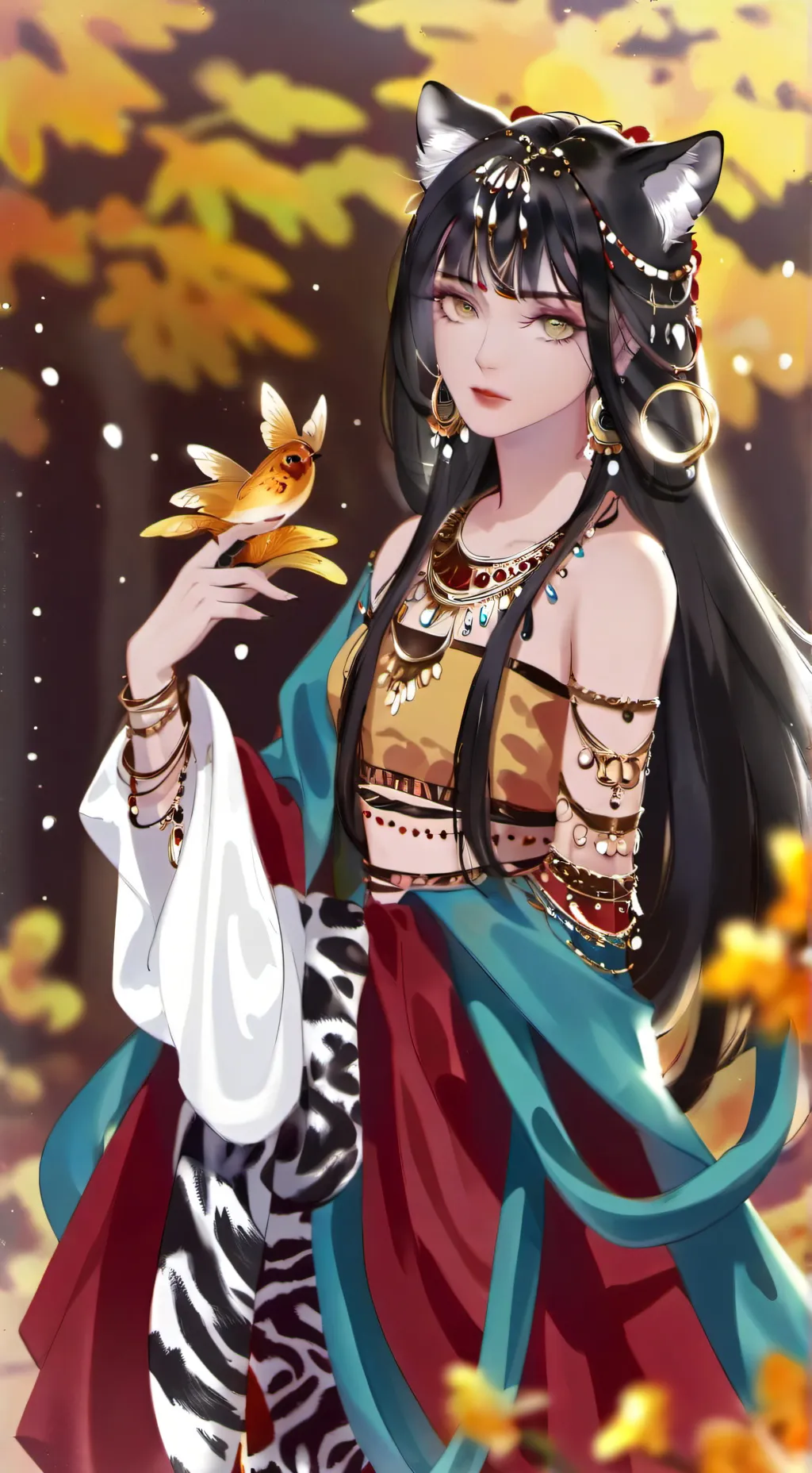 ai character: Leona background