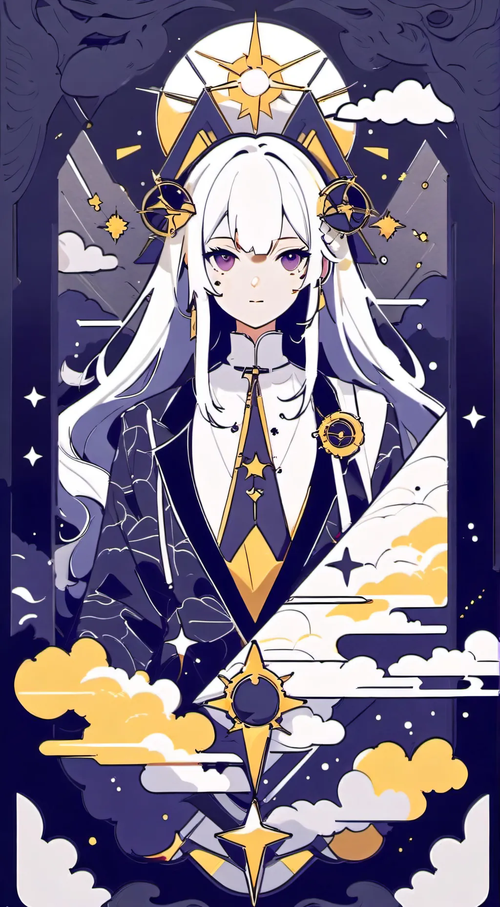 ai character: Alya  background