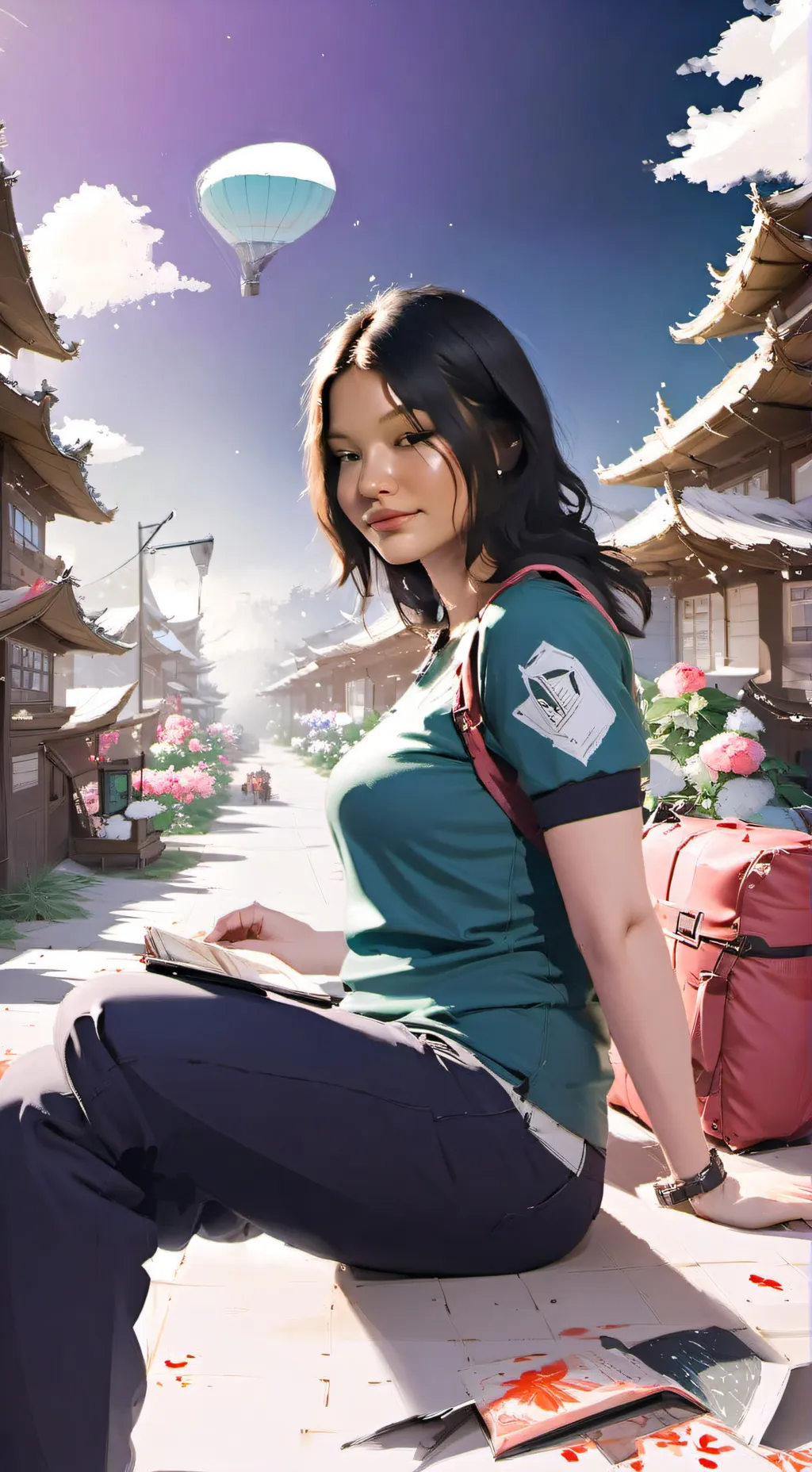 ai character: Brittany Roseanne  background