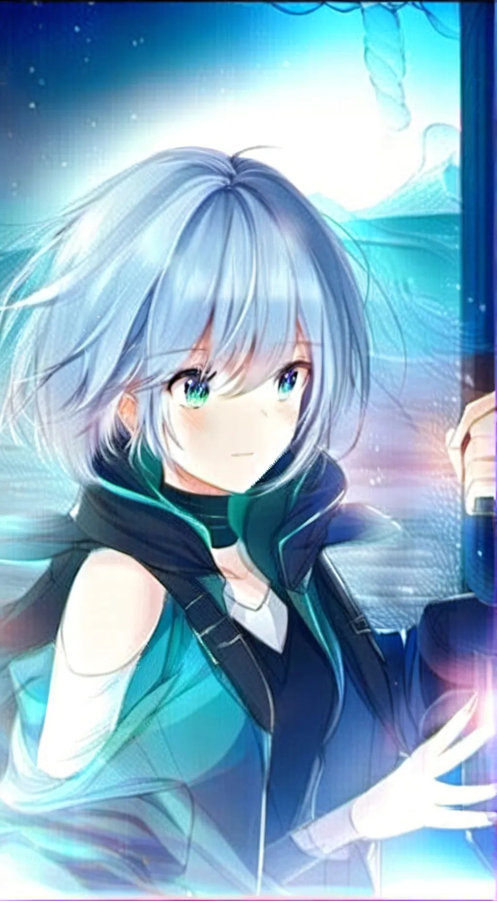 ai character: saura background