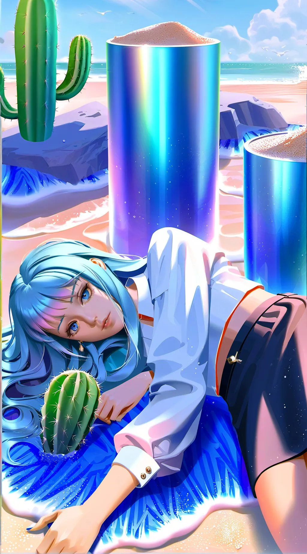 ai character: lily  background