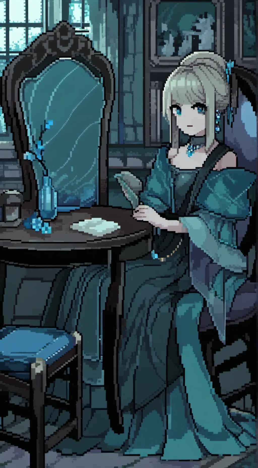 ai character: Ia culera background