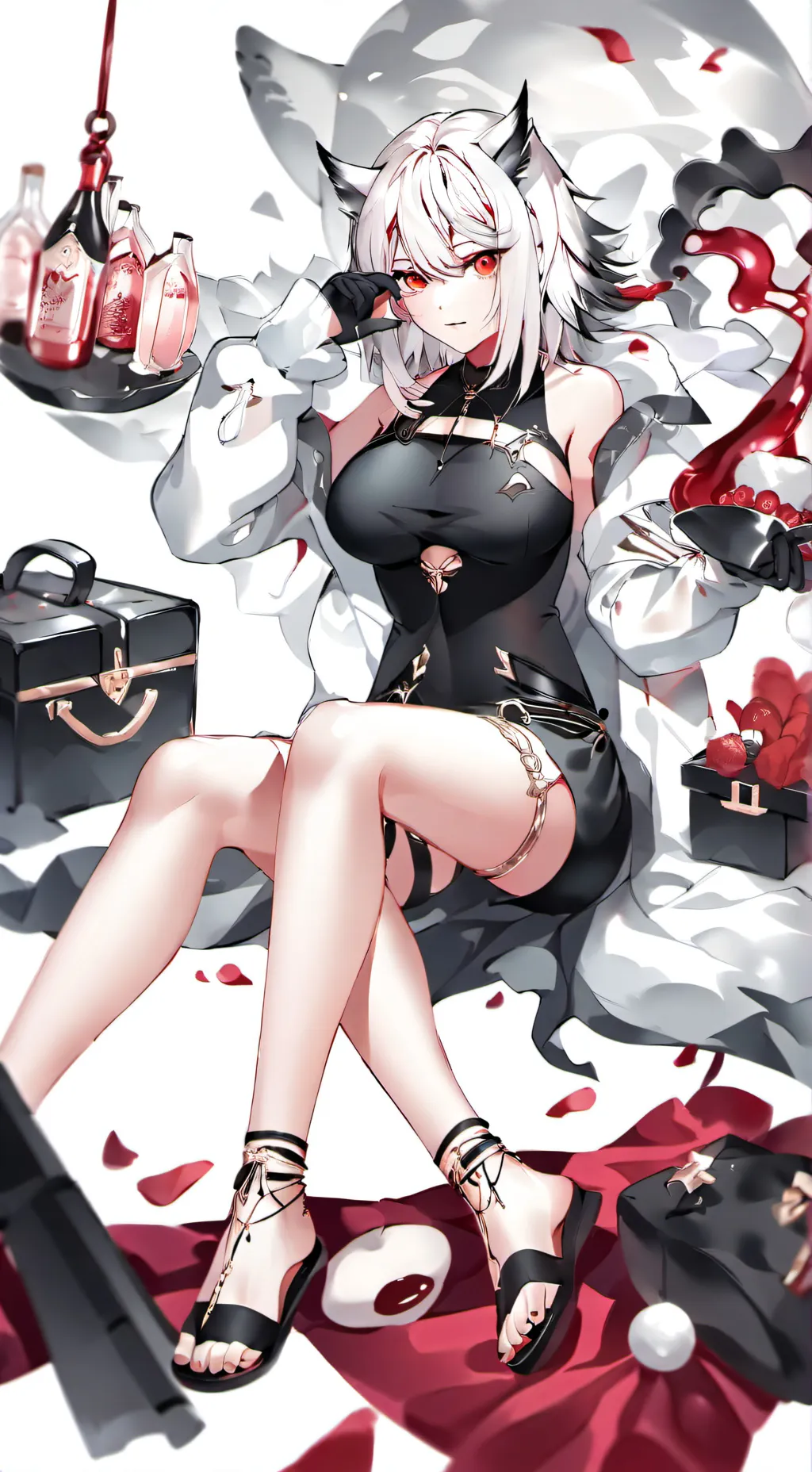 ai character: Sleepover
Ahem background